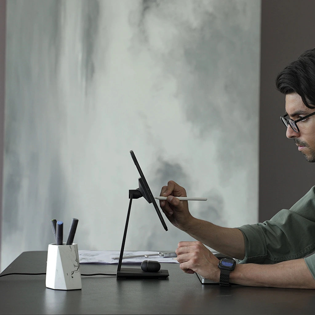 MagEZ Stand for Tablets - Adjustable & Portable Tablet Holder for iPad, Samsung, Kindle - Perfect for Home, Office & Travel Use