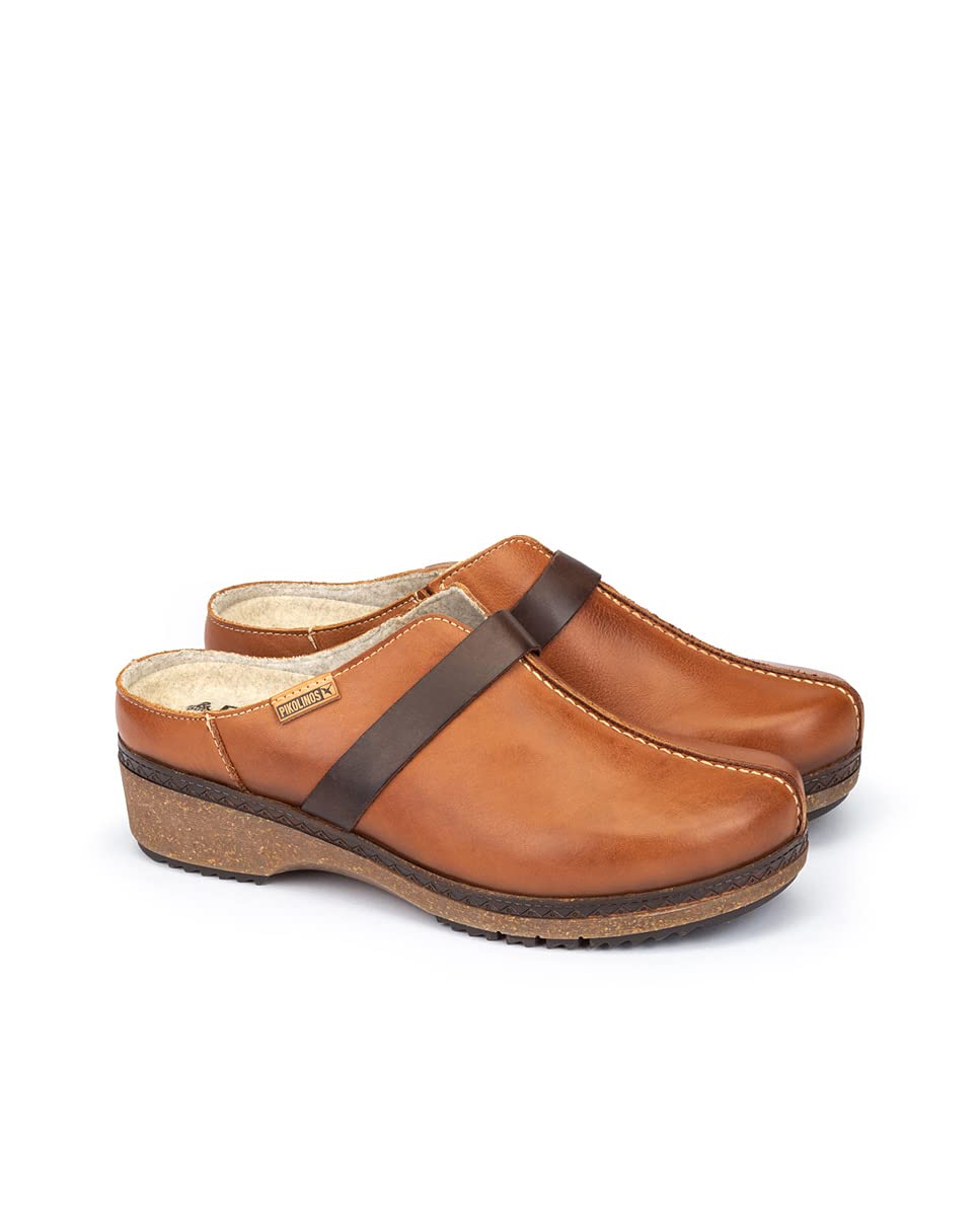 PIKOLINOS Women's Leather Clogs - Granada Style | Comfortable Slip-On Shoes for Casual Wear, Walking & Errands