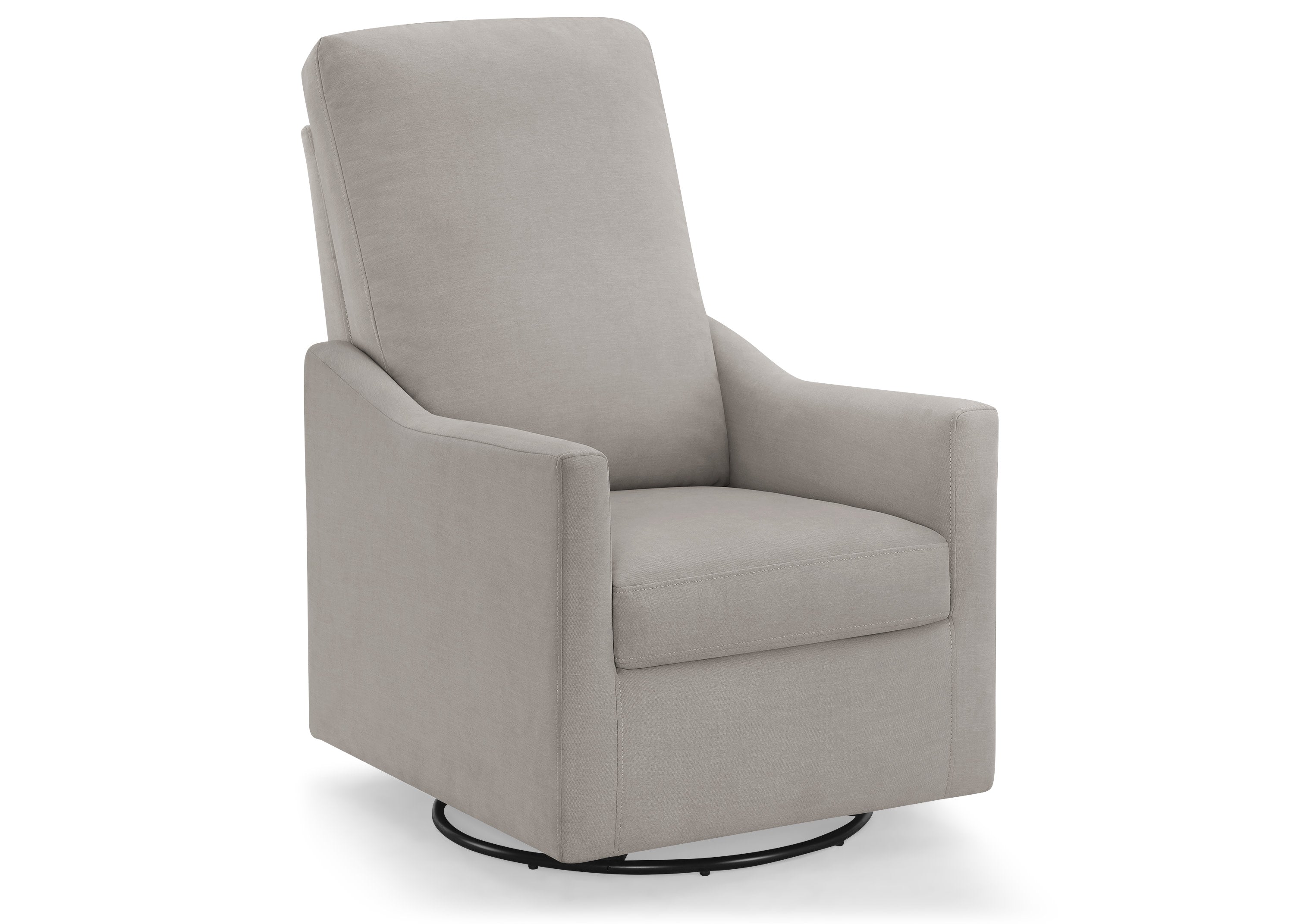 Andie Nursery Glider Swivel Chair - Stain Resistant LiveSmart Fabric - Comfortable Rocking Chair for Breastfeeding & Baby Nursery - Perfect for Nursing, Reading & Relaxing with Your Newborn