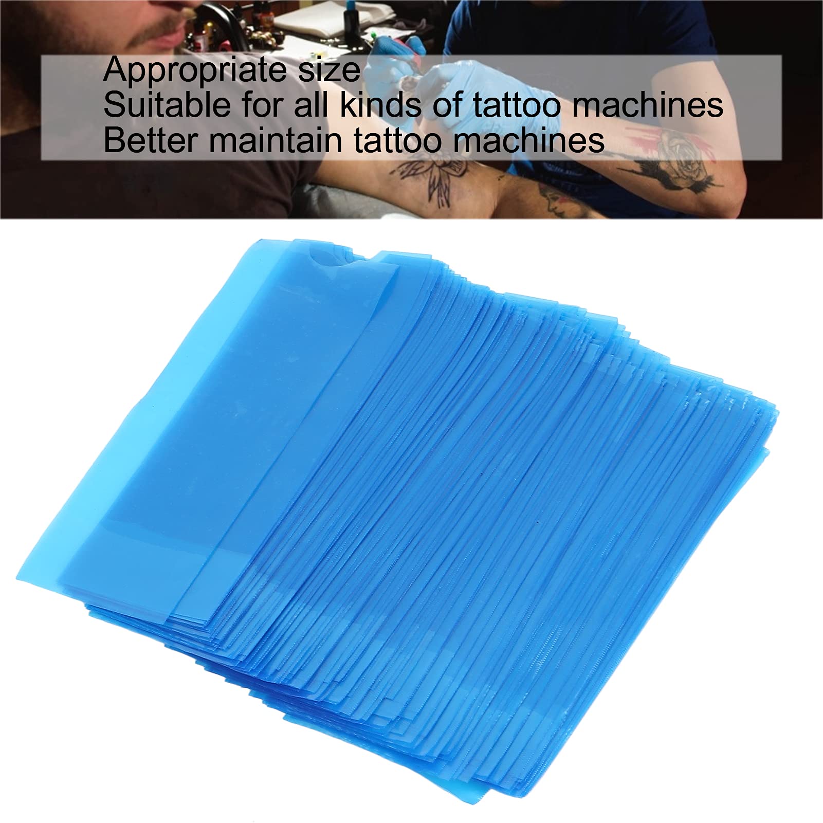 Disposable Pen Bags & Machine Covers - Durable Gun Accessories with Clip & Cord Protection | Perfect for Tattoo Artists, Airbrush & CNC Machine Maintenance