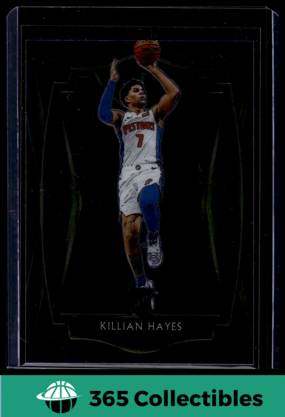 2020 Panini Killian Hayes Rookie Card #181 - Detroit Pistons NBA Basketball Trading Card - Perfect for Collectors, Fans, and Sports Memorabilia Enthusiasts
