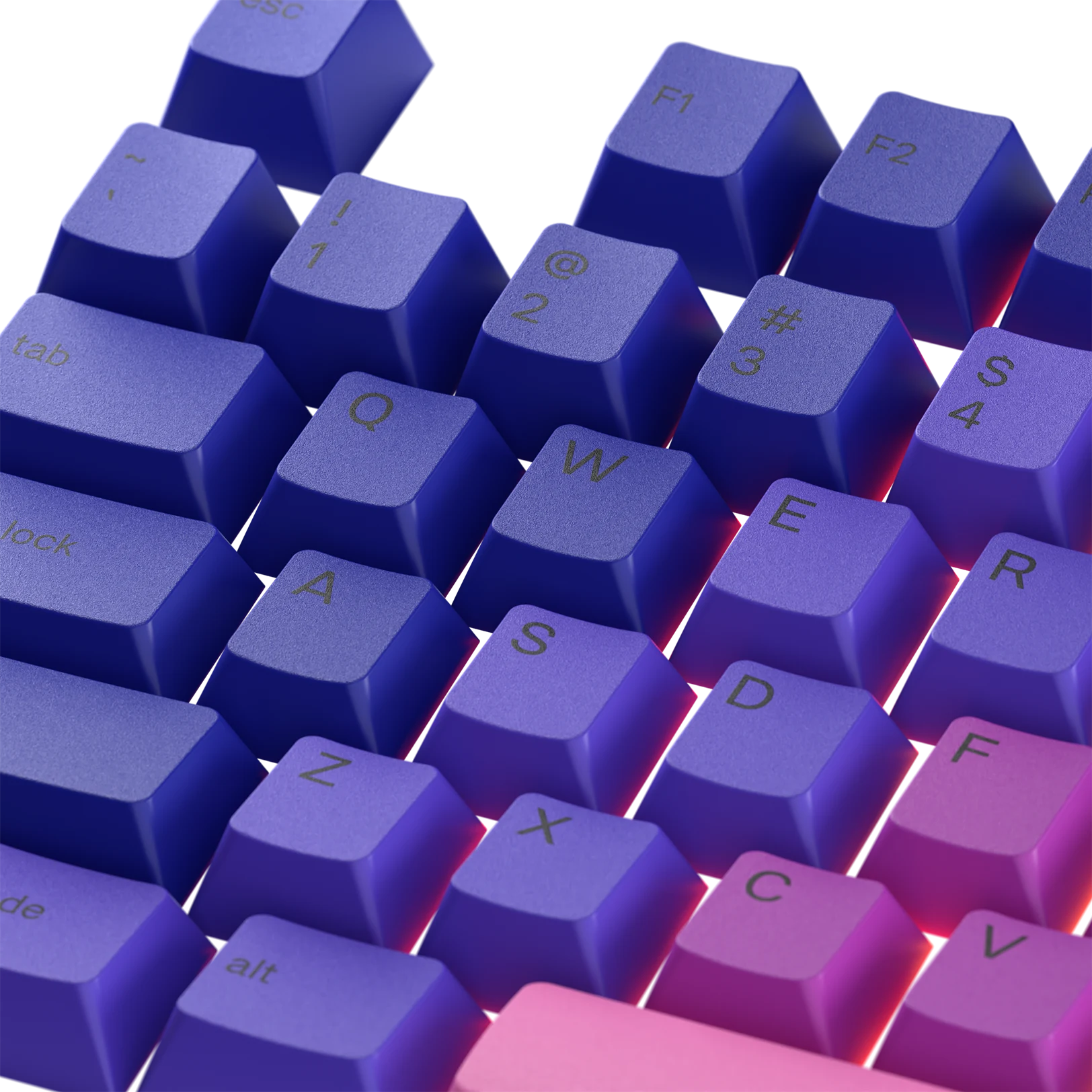 Nebula Keycaps for Mechanical Keyboards - Custom RGB Backlit Keycap Set for Gaming & Typing - Perfect for PC, Mac, and Laptop Keyboards