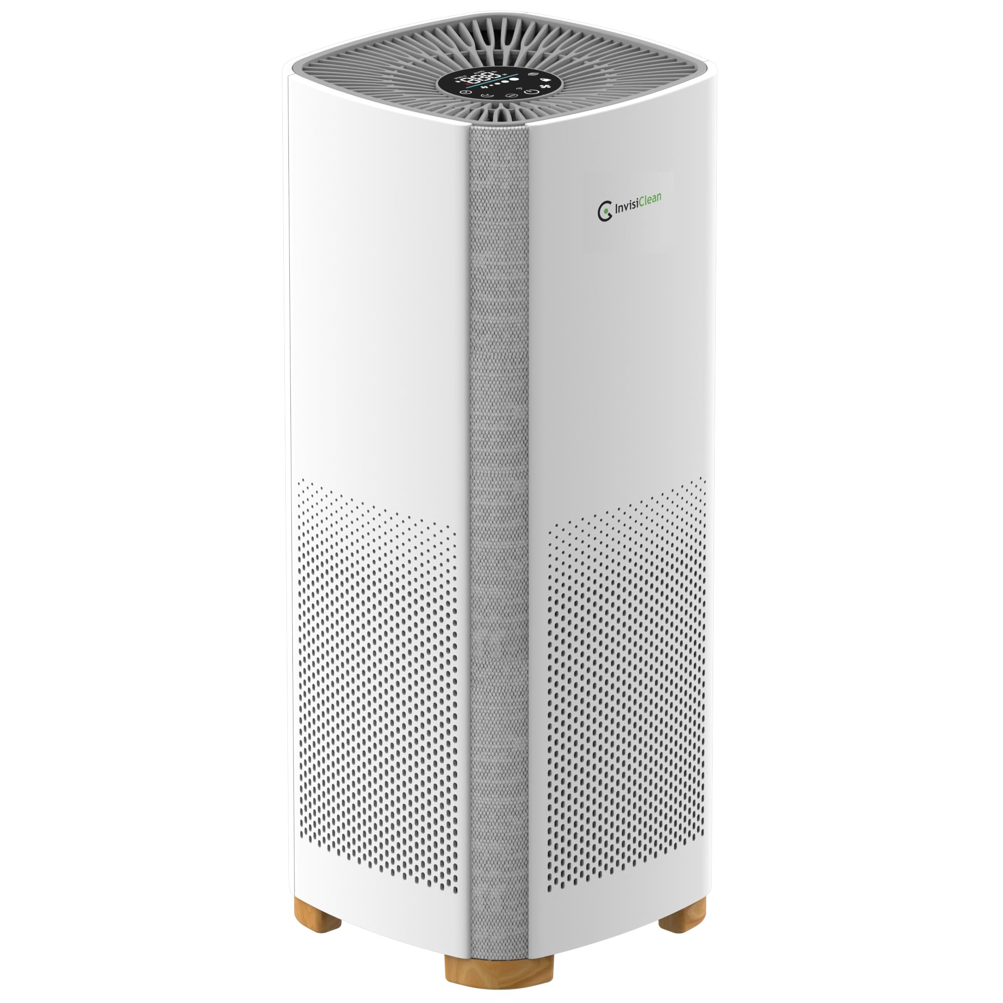 Best Air Purifier for Large Rooms up to 1500 Ft² - H13 Medical Grade True HEPA Filter for Allergies, Pets, Smoke & Dust - WiFi Smart Air Cleaner for Bedroom, Living Room & Office - InvisiClean Bella