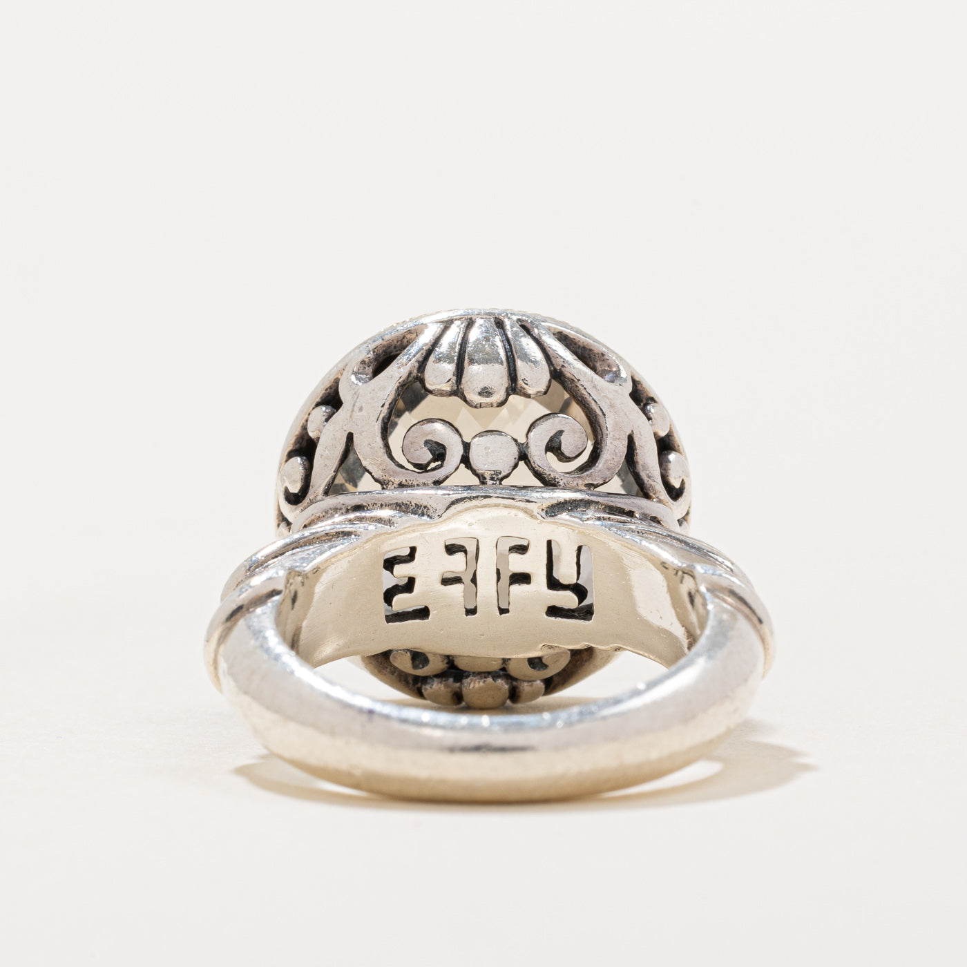 Effy 8.50ct Quartz Cocktail Ring - Size 6 | Elegant Statement Jewelry for Women | Perfect for Parties, Weddings & Special Occasions