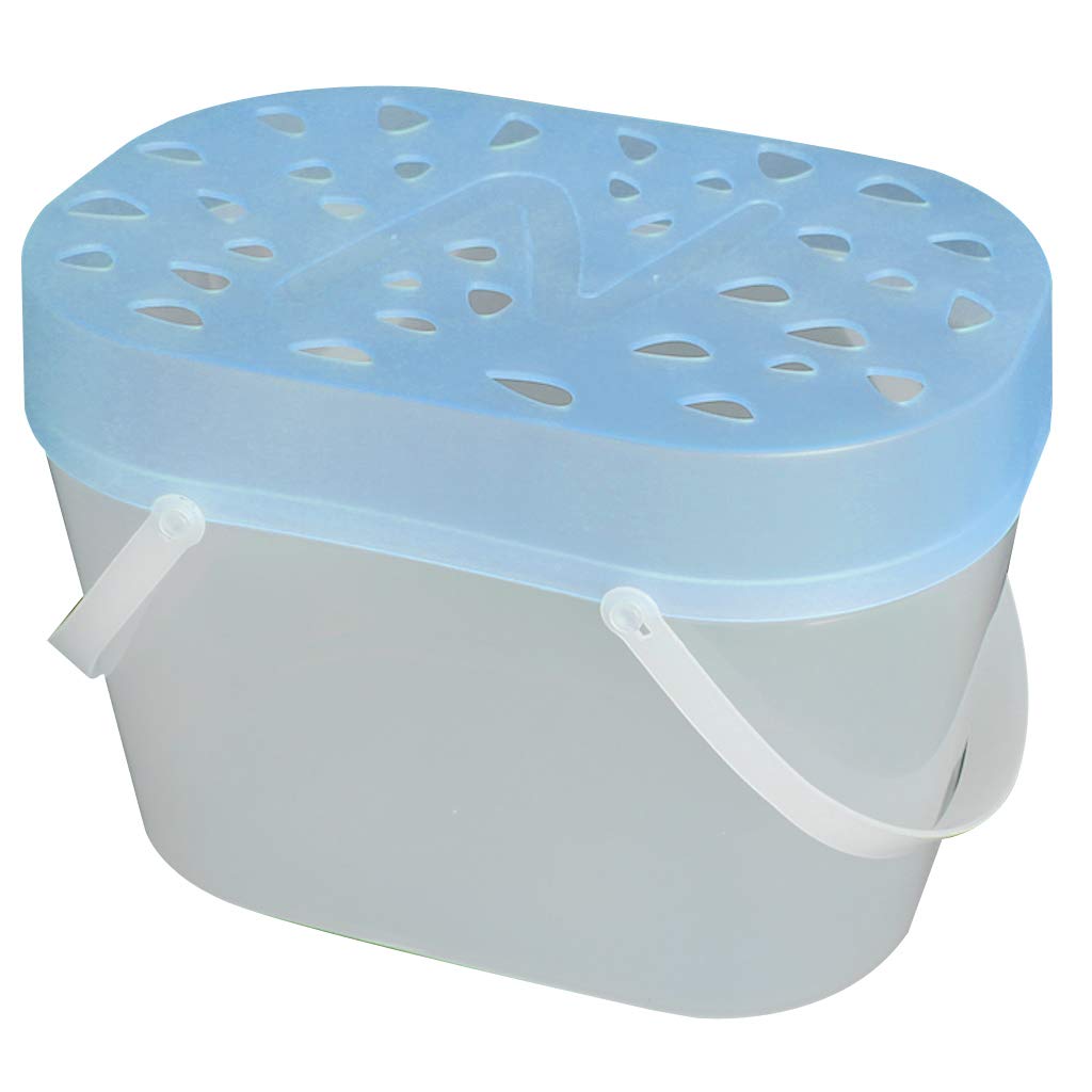 LOVIVER Small Animal Carrier Travel Cage for Hamsters, Guinea Pigs & Rodents - Portable Pet Transport Box for Vet Visits, Outdoor Adventures & Home Use