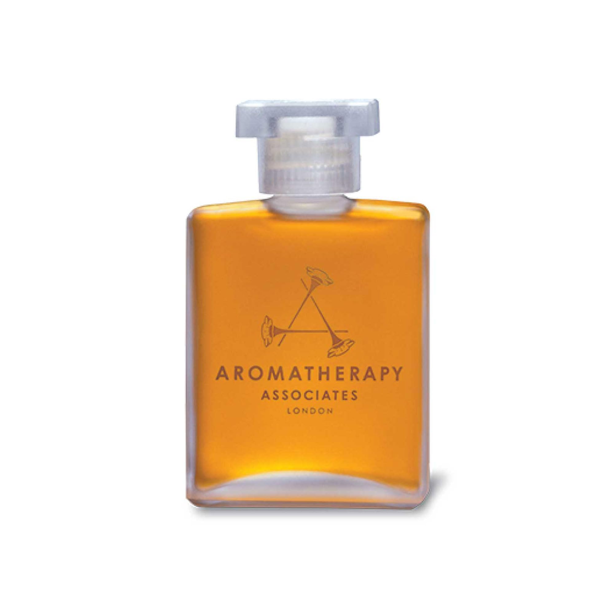 Aromatherapy Associates Deep Relax Bath & Shower Oil - Natural Essential Oil Blend for Stress Relief, Better Sleep & Skin Hydration (1.86 oz) | Perfect for Spa Nights, Self-Care Routines & Relaxing Baths