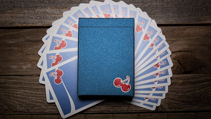 Premium Cherry Casino House Deck Playing Cards - Tahoe Blue | Classic Poker & Card Games | Perfect for Poker Nights, Magic Tricks & Casino-Themed Parties
