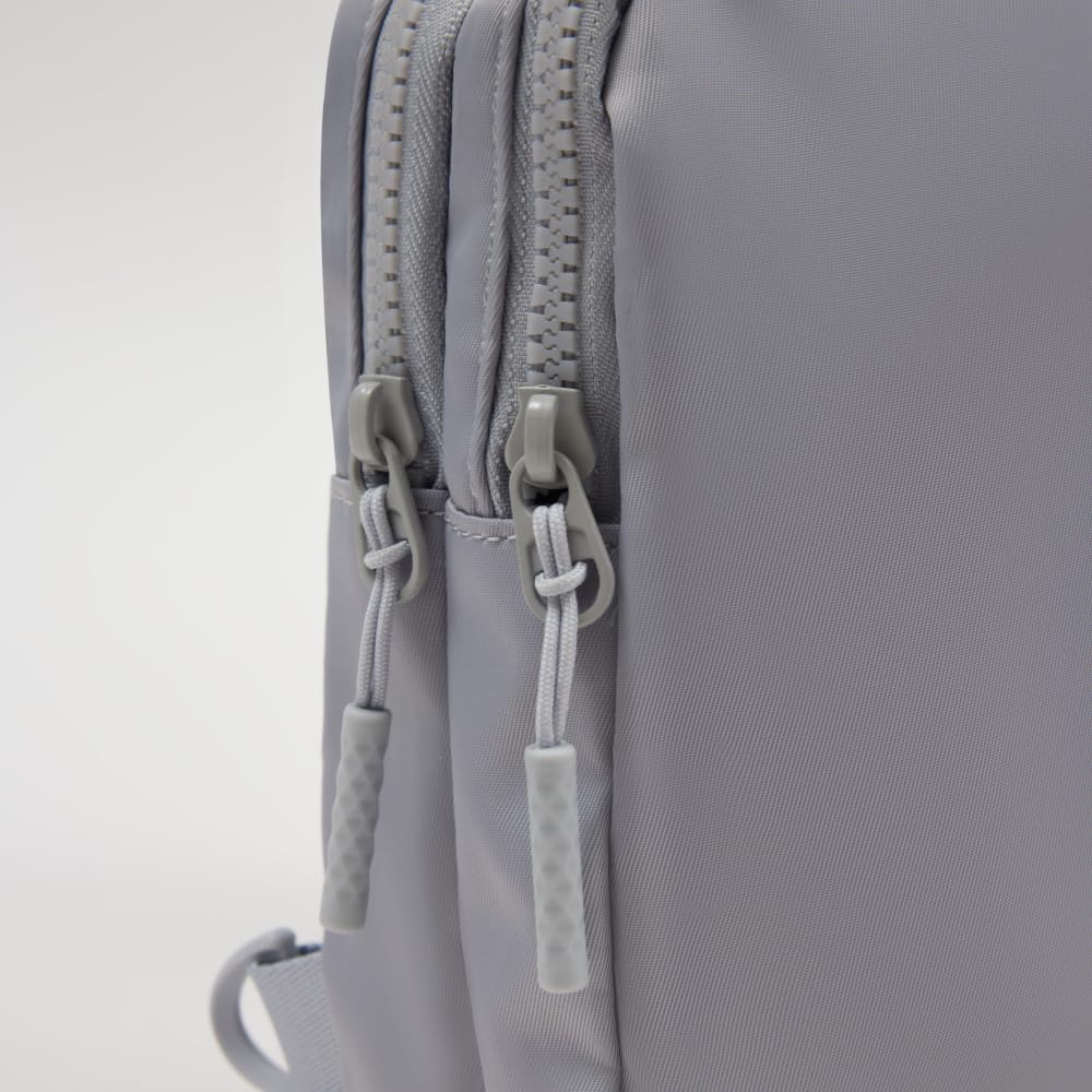 VAKAER Women's Small Crossbody Bag - Convertible Adjustable Strap Sling Purse for Travel, Hiking & Everyday Use (Light Gray) | Perfect for Work, Shopping & Outdoor Adventures