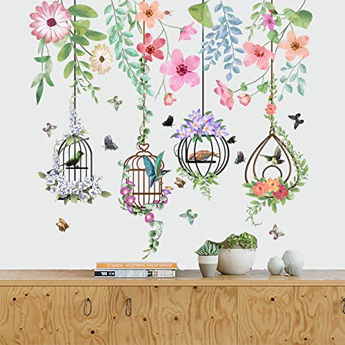 Flower Vine Birdcage