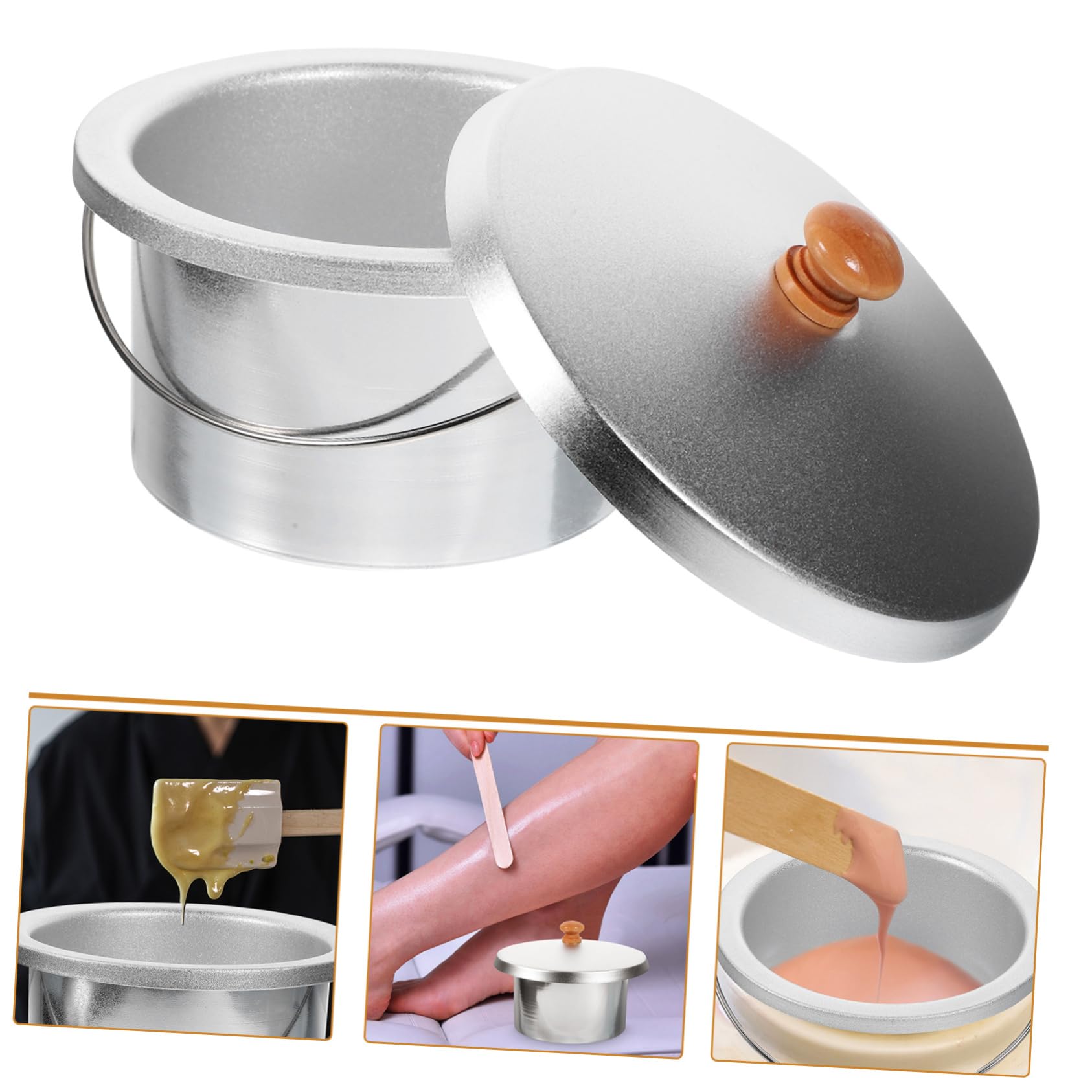Professional Wax Melting Machine Inner Pot - Dual Wax Heater Pot for Hair Removal & Beauty Waxing - Perfect for Salon, Spa & Home Use