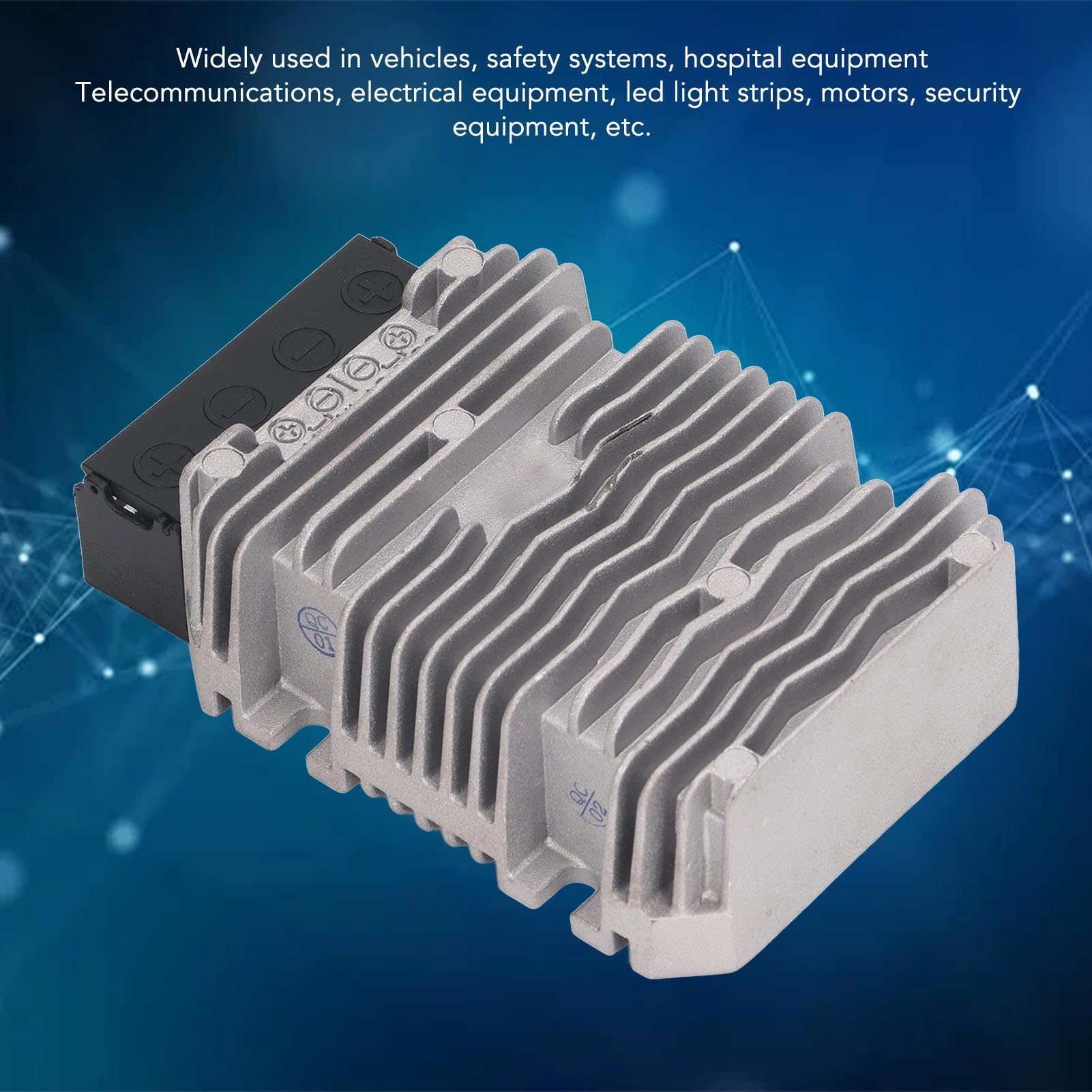24V to 12V 60A DC-DC Buck Converter Voltage Reducer Transformer - 720W Power Step Down for Car Audio, RV, Solar Systems & LED Lighting