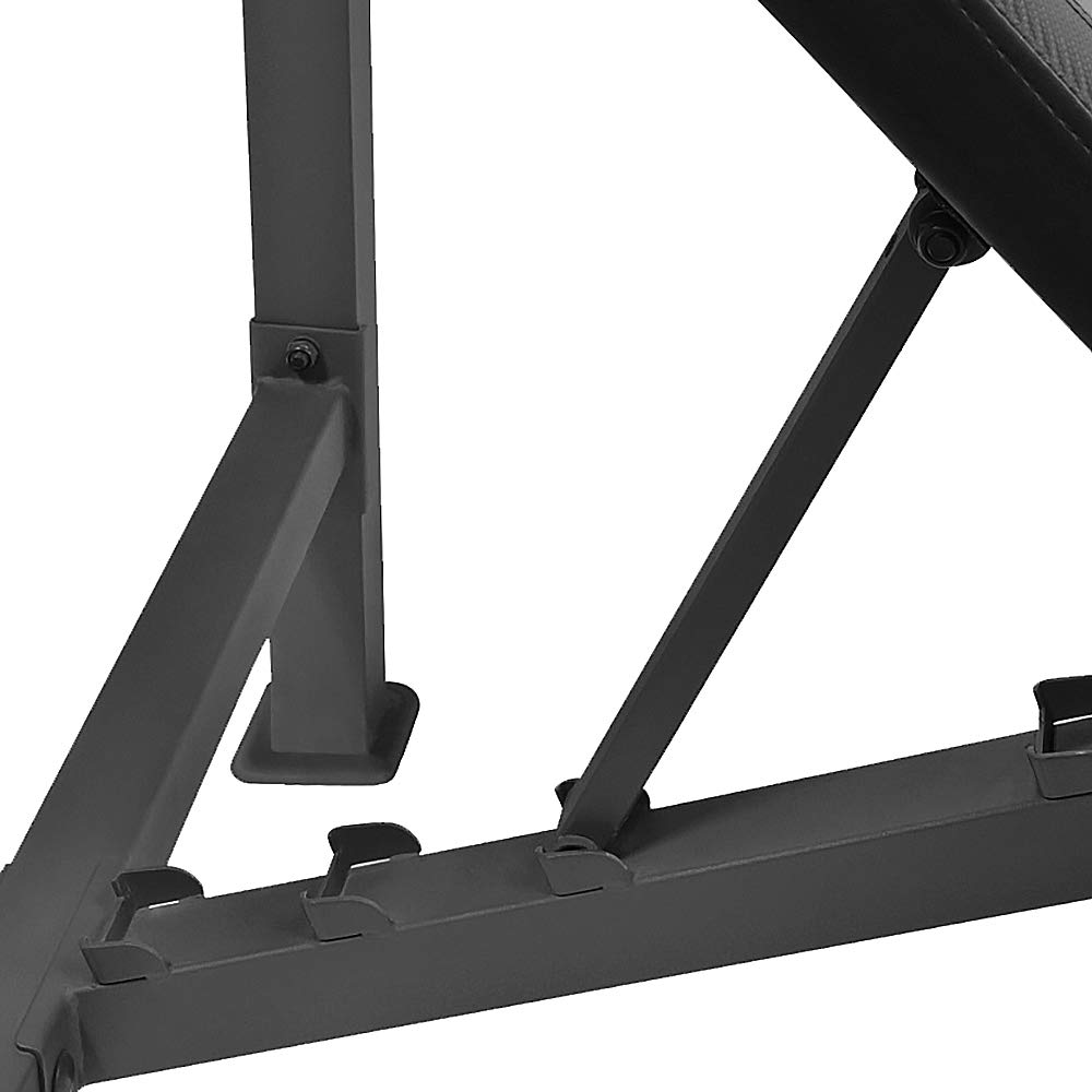 Marcy CB-729 Adjustable Olympic Weight Bench with Leg Developer - Heavy Duty Strength Training Equipment for Home Gym, Weight Lifting & Bodybuilding (Black) | Perfect for Home Workouts, CrossFit & Fitness Training