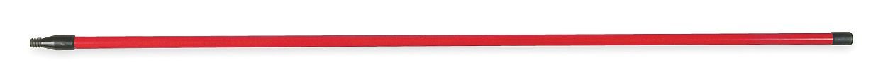 Red Fiberglass Color-Coded Handle - 60 Inch for Easy Identification & Organization | Perfect for Warehouse, Construction & Industrial Use