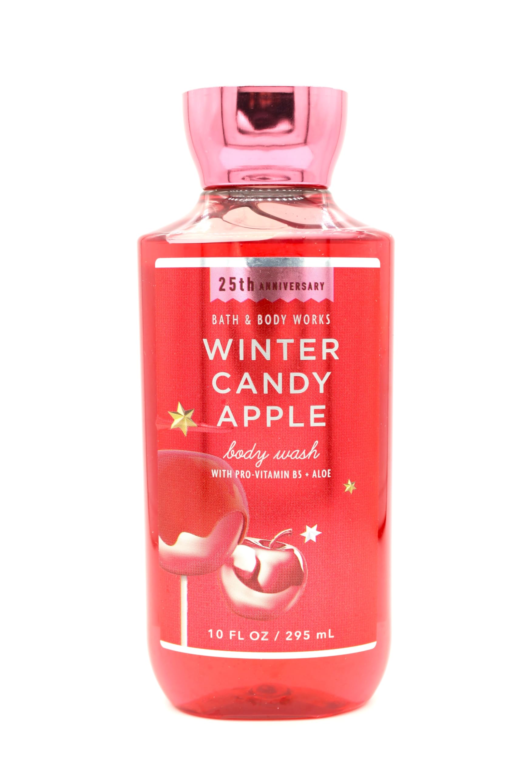 Winter Candy Apple Scented Shower Gel & Body Wash - 10 fl oz Moisturizing Bath & Body Care for Women & Men - Perfect for Relaxing Showers & Holiday Gifting