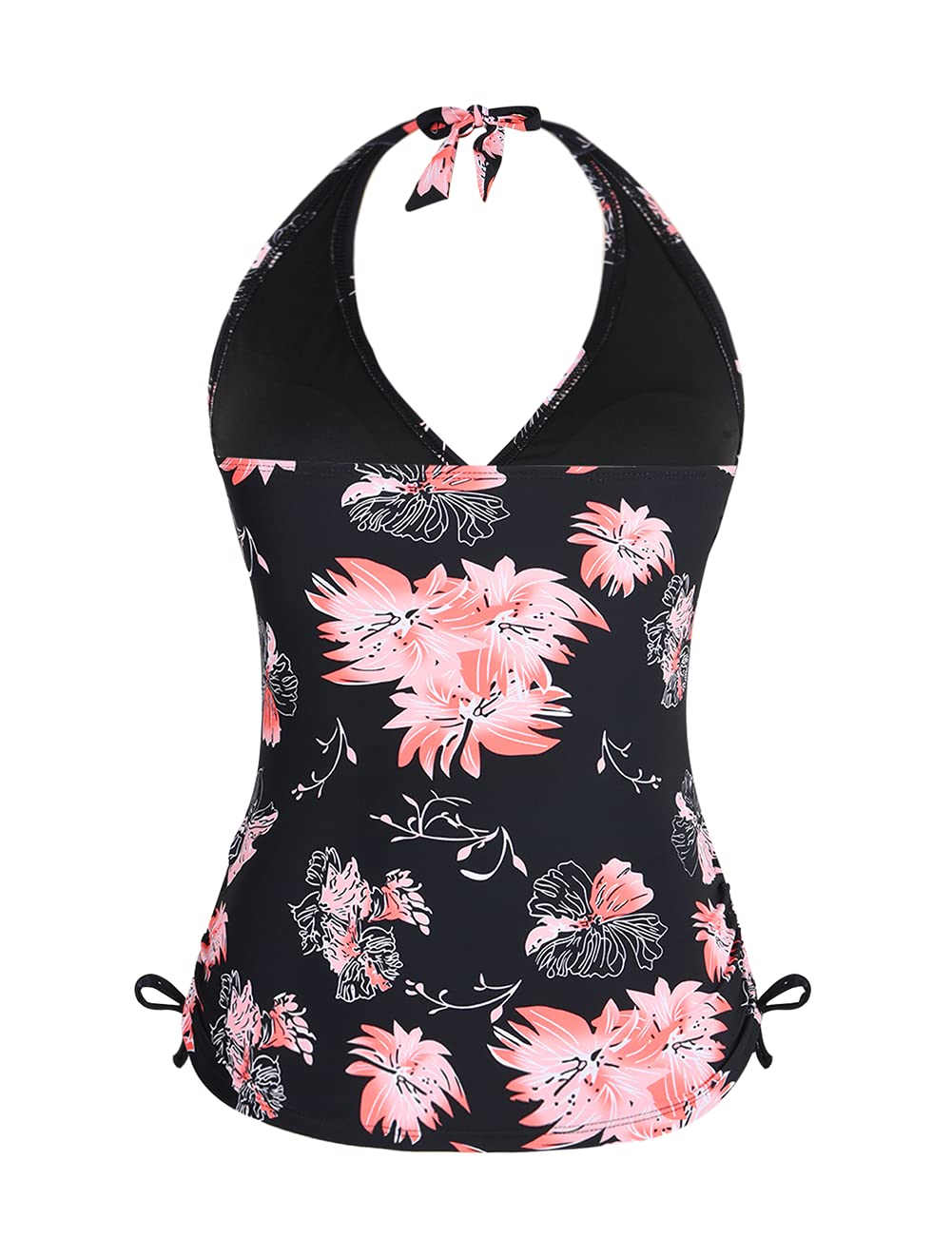 Hilor Full Coverage Women's One Piece Swimsuit - High Waisted Tummy Control Bathing Suit for Swimming, Beach & Vacation