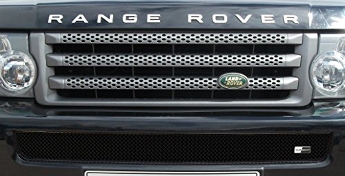 Zunsport Black Front Center Grille Compatible with 2006-2009 Range Rover Sport - Heavy Duty Mesh Design for Off-Road Protection & Enhanced Airflow - Perfect for SUV Upgrades & Off-Road Adventures