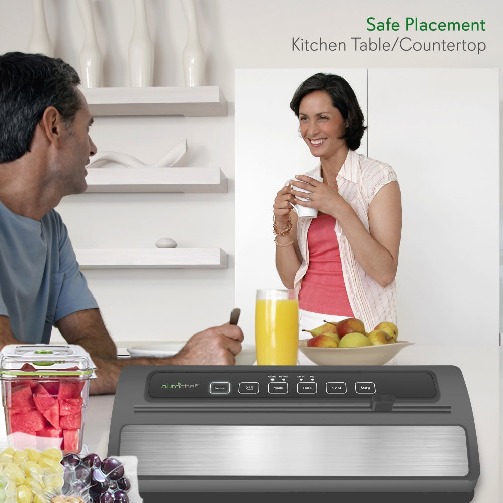 Premium Digital Food Vacuum Sealer System - Airtight Kitchen Appliance for Fresh Food Storage | Perfect for Meal Prep, Sous Vide & Freezer Organization