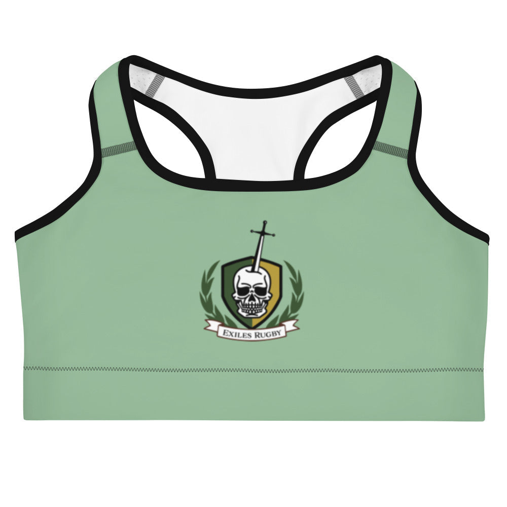 Exiles RFC Women's High Support Sports Bra - Moisture Wicking & Breathable for Running, Yoga & Gym Workouts