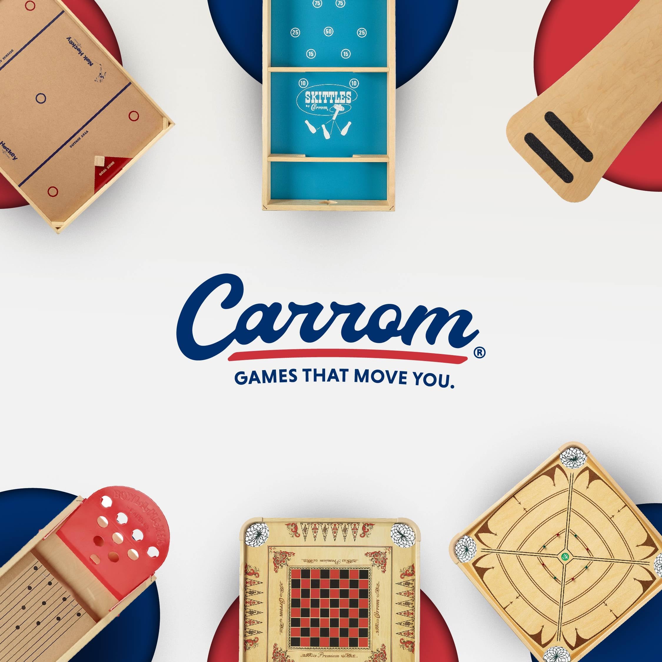 Premium Carrom Board Game Set for Adults & Kids - Large 32