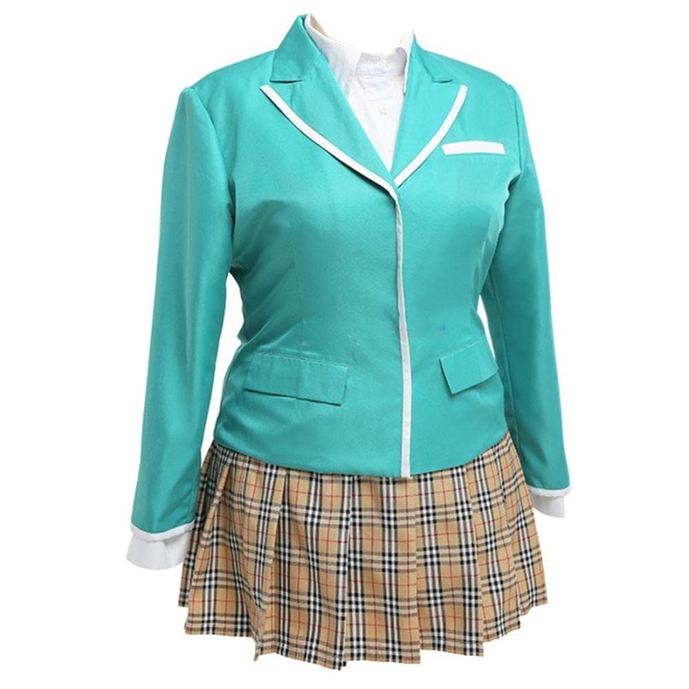 Anime Rosario to Vampire Moka Akashiya Cosplay Costume - Women's Plus Size Loose Fit Halloween, Christmas & Anime Convention Outfit | Perfect for Cosplay Events, Themed Parties & Costume Contests