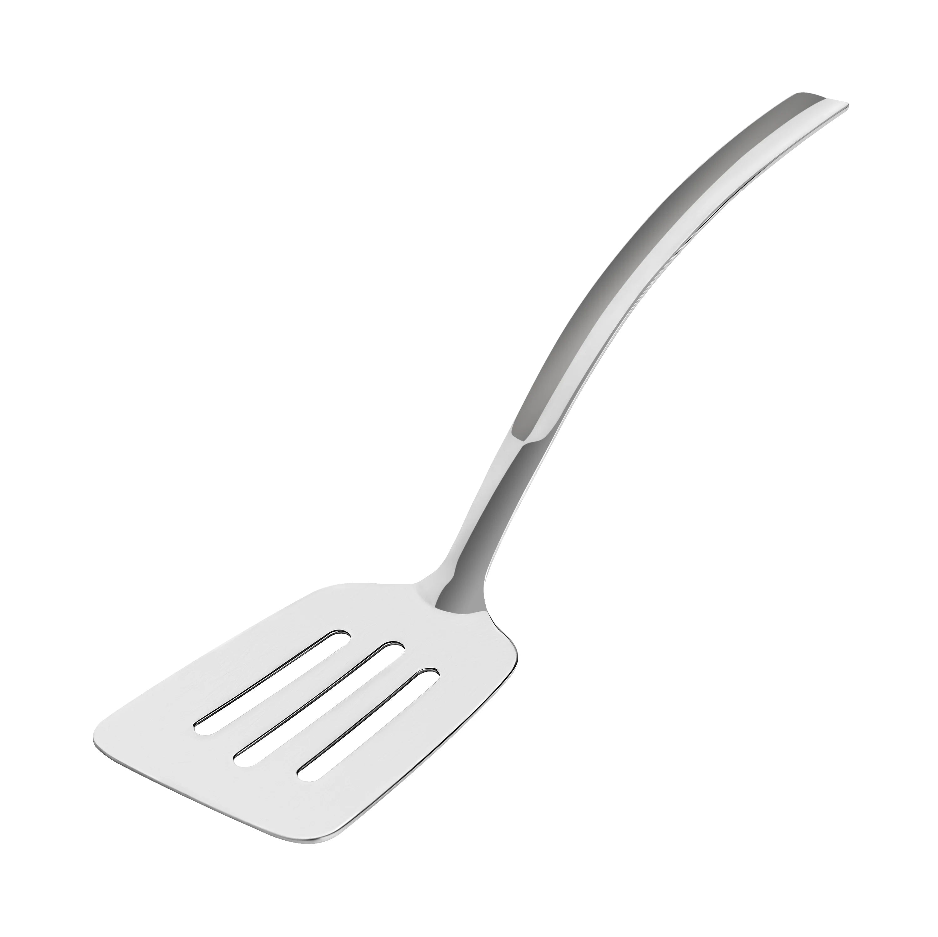 Browne Horizon 13.5 Inch Slotted Turner Spatula - Premium Stainless Steel Kitchen Utensil for Flipping Pancakes, Burgers & Eggs - Ideal for Nonstick Cookware & Grilling