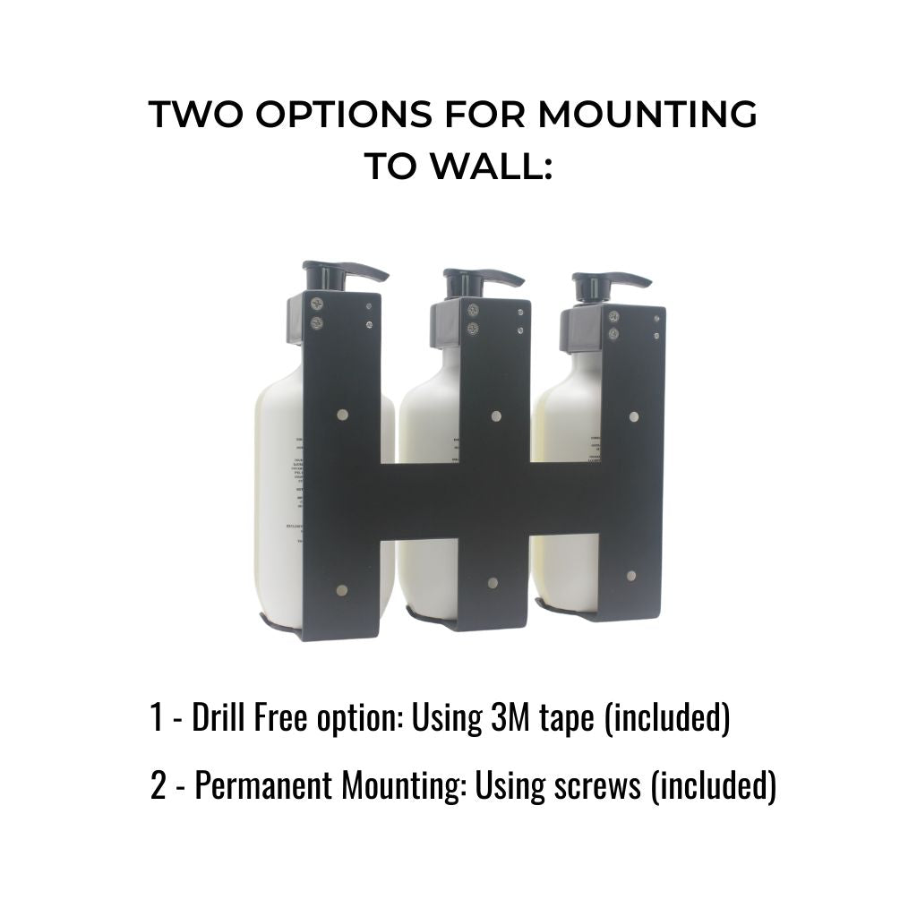 Magic Magnet - Triple Tamper Proof Bracket in Black | Secure Mounting Solution for Home, Office & Retail Displays
