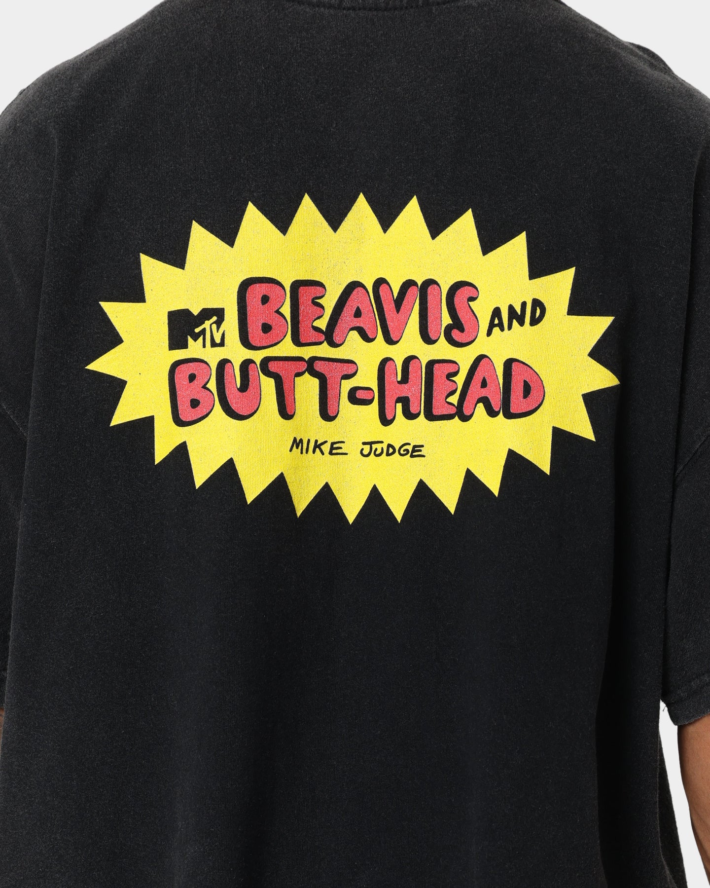 Vintage Beavis & Butthead Rock T-Shirt - Black Retro Graphic Tee for Men & Women | 90s Cartoon Fan Gift, Casual Wear & Concert Outfit