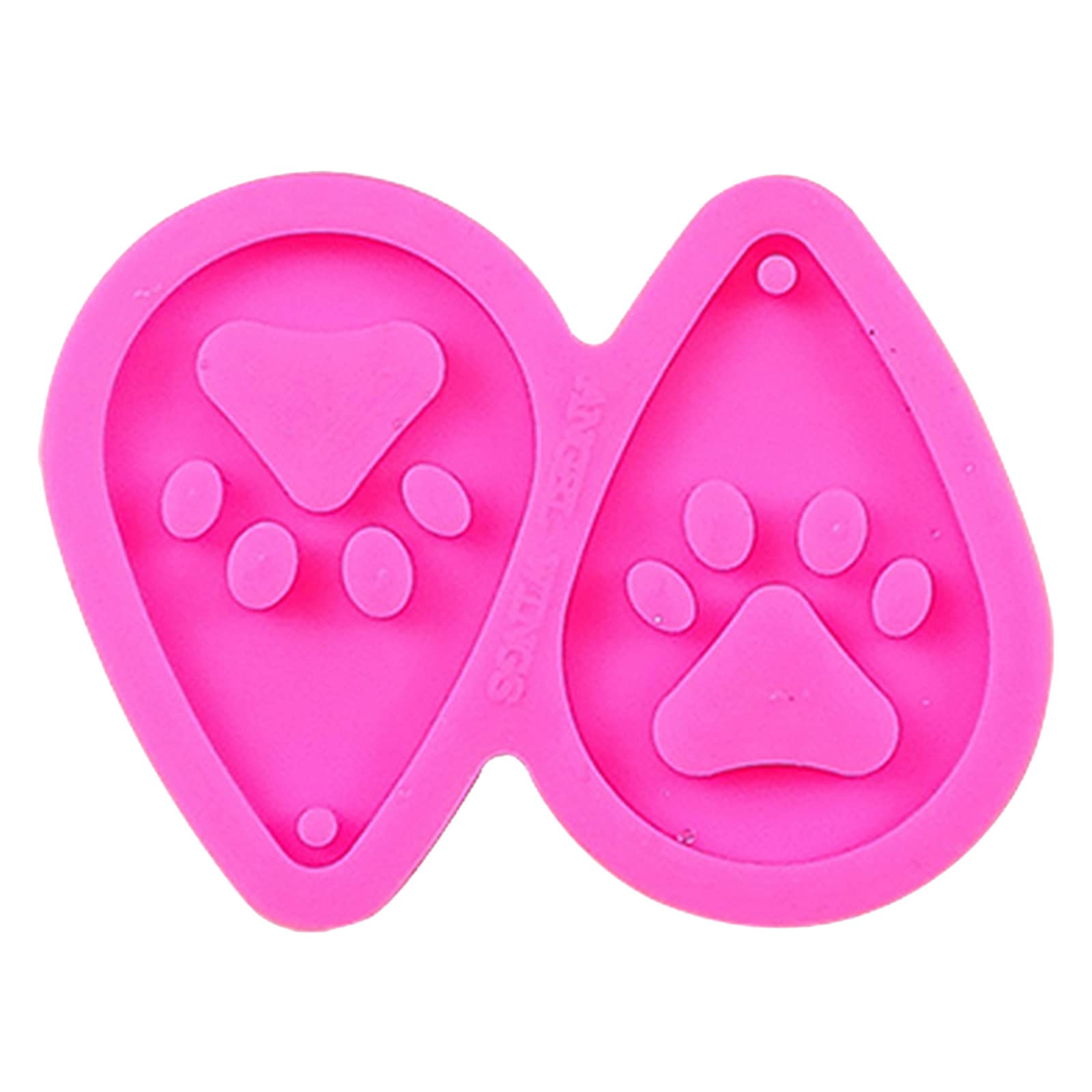 Fogun 1/3PCS Animal Paw Resin Earring Mold Silicone Epoxy Jewelry Making DIY Kit - Keychain & Pendant Molds for Handmade Crafts, Gifts, and DIY Accessories - Perfect for Resin Art, Jewelry Making, and Unique Gifts