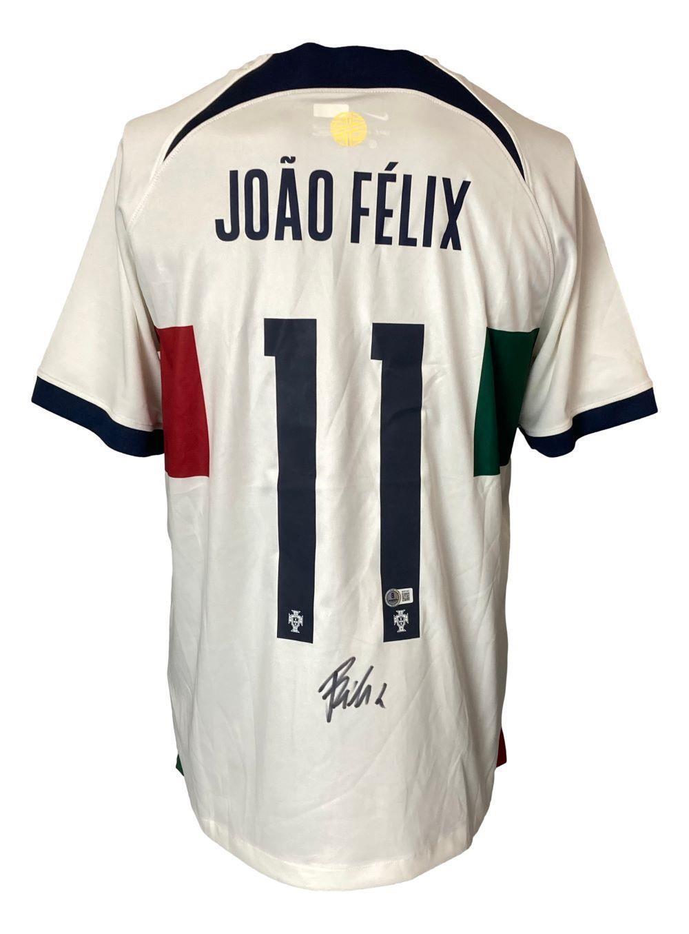 Joao Felix Autographed Portugal National Team Nike Soccer Jersey – Authentic Signed Football Shirt for Fans & Collectors – Perfect for Games, Events & Memorabilia Displays