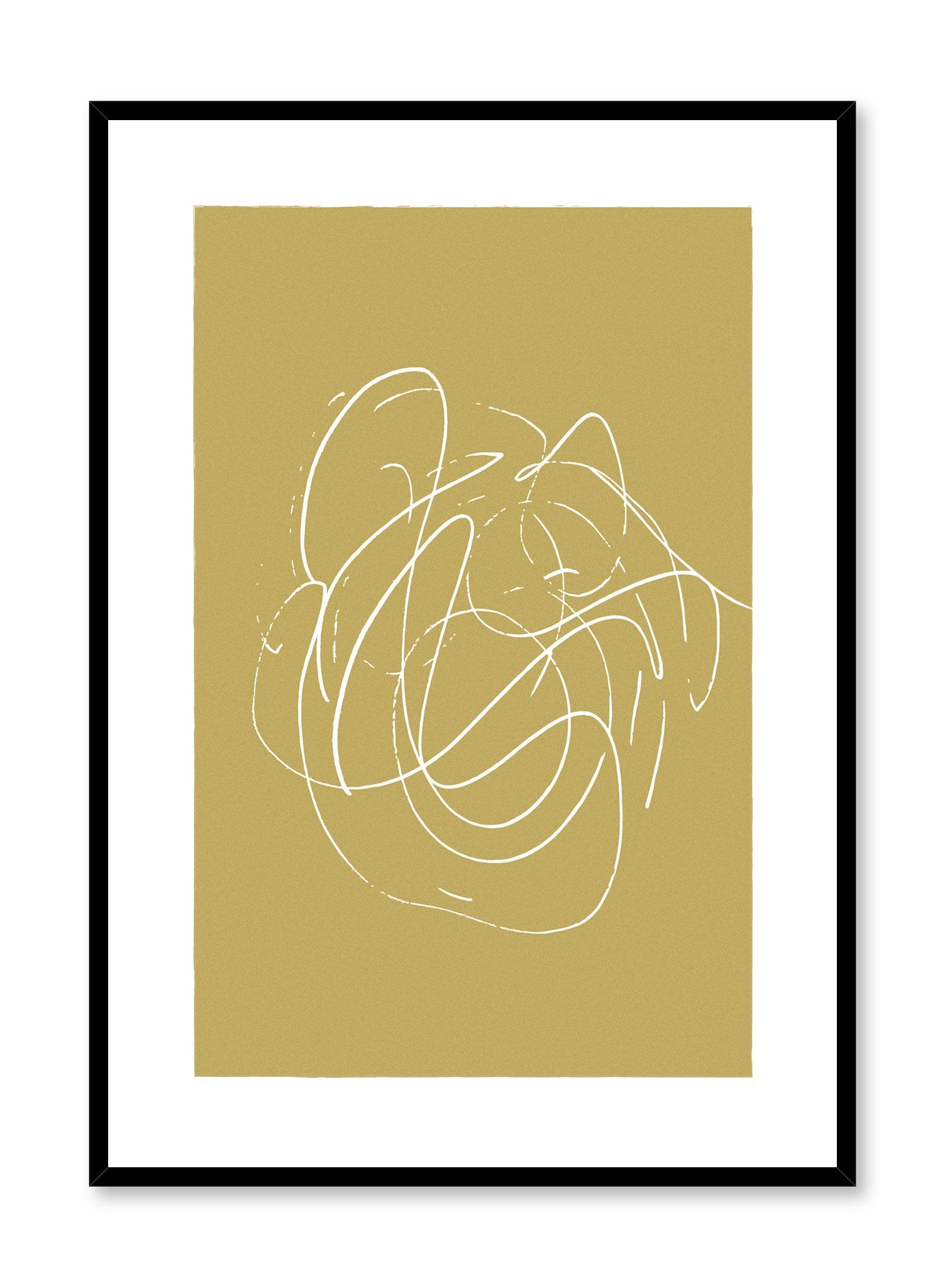 Sand Swirls Wall Art Poster - Desert Landscape Photography Print for Home & Office Decor | Perfect for Living Room, Bedroom or Office Space