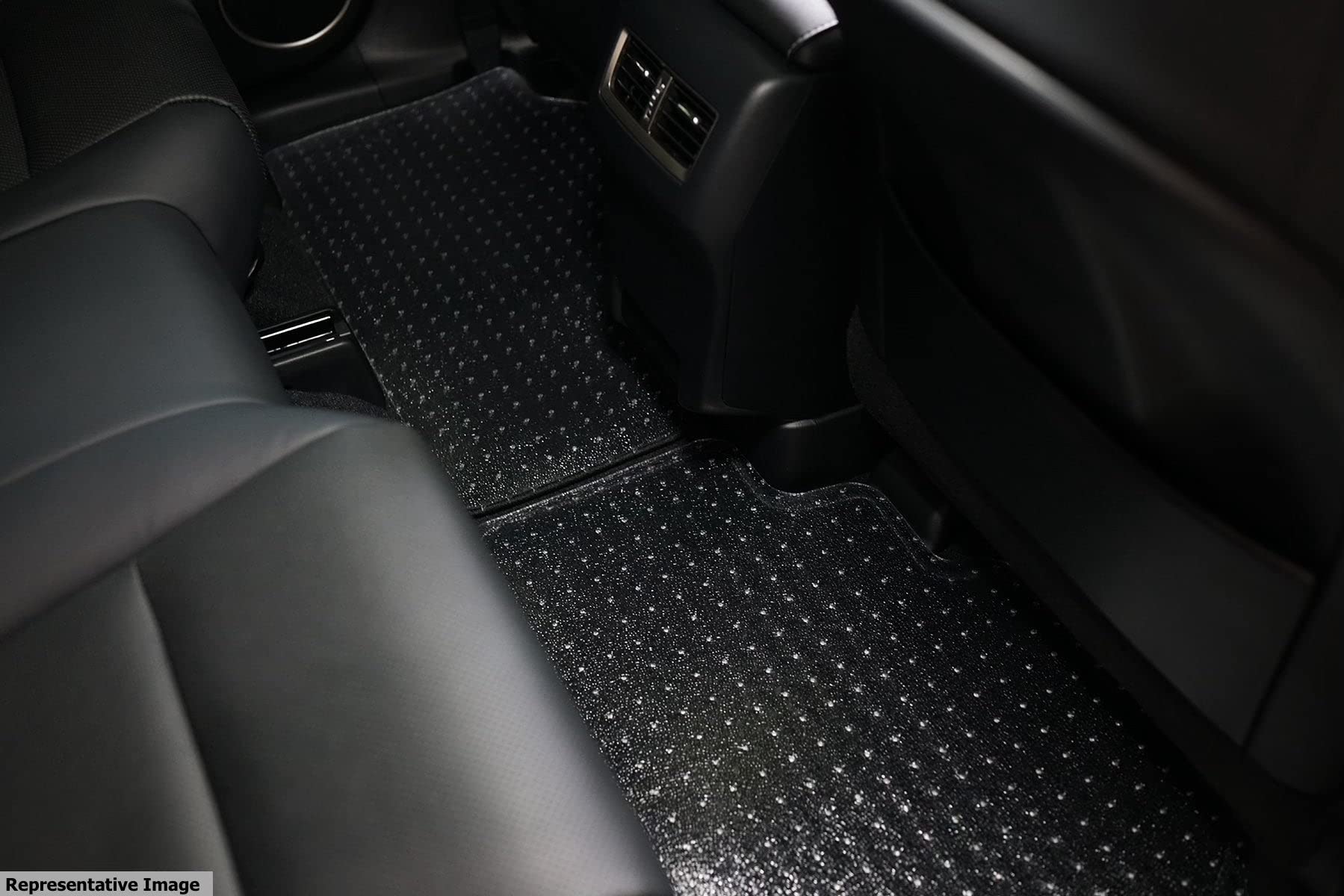 Premium Clear Floor Mats for Mercedes GLE-Class (2020-2023) - 1st & 2nd Row Protection | USA Made SUV Floor Liners | Waterproof & Anti-Slip Car Mats for All-Weather Use - Perfect for Family, Road Trips & Daily Commute
