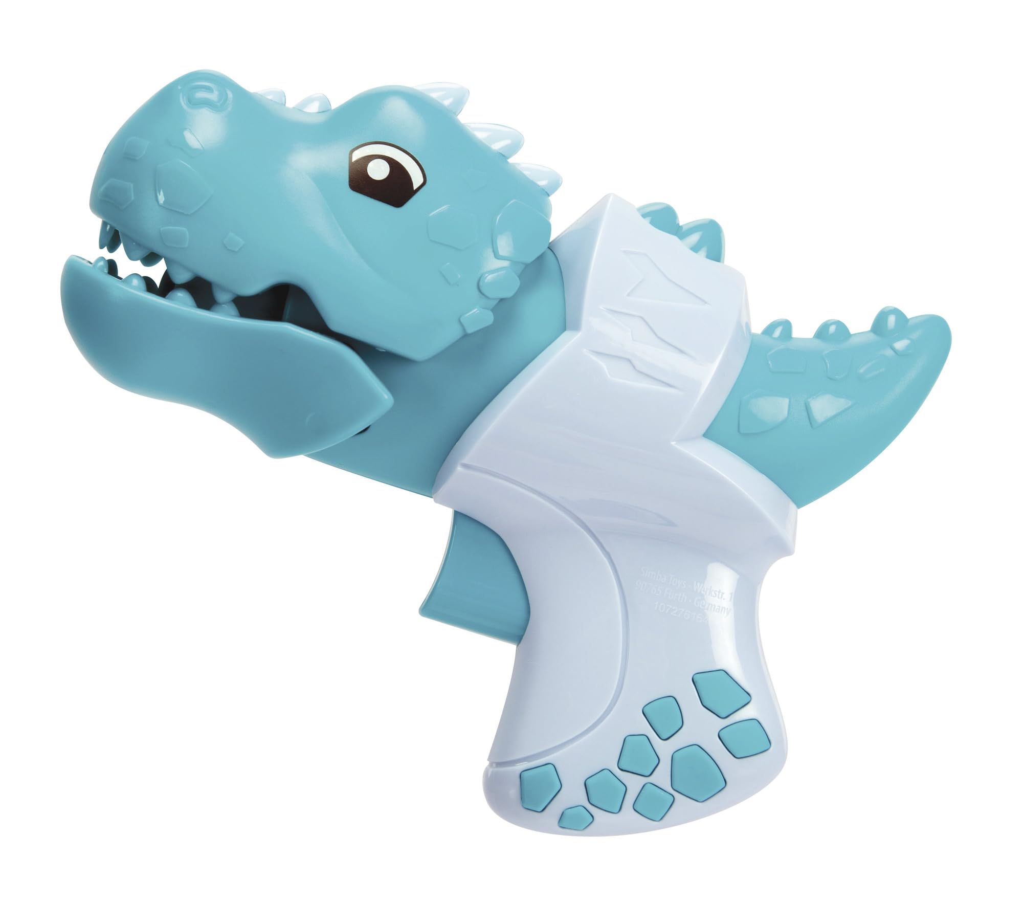 Simba 107276164 - Dino Water Gun Toy, 2 Assorted Styles (Random Delivery), Opens Mouth When Shooting, 100ml Water Tank Capacity, 4m Shooting Range - Perfect for Water Battles, Pool Parties, Summer Fun, and Outdoor Play