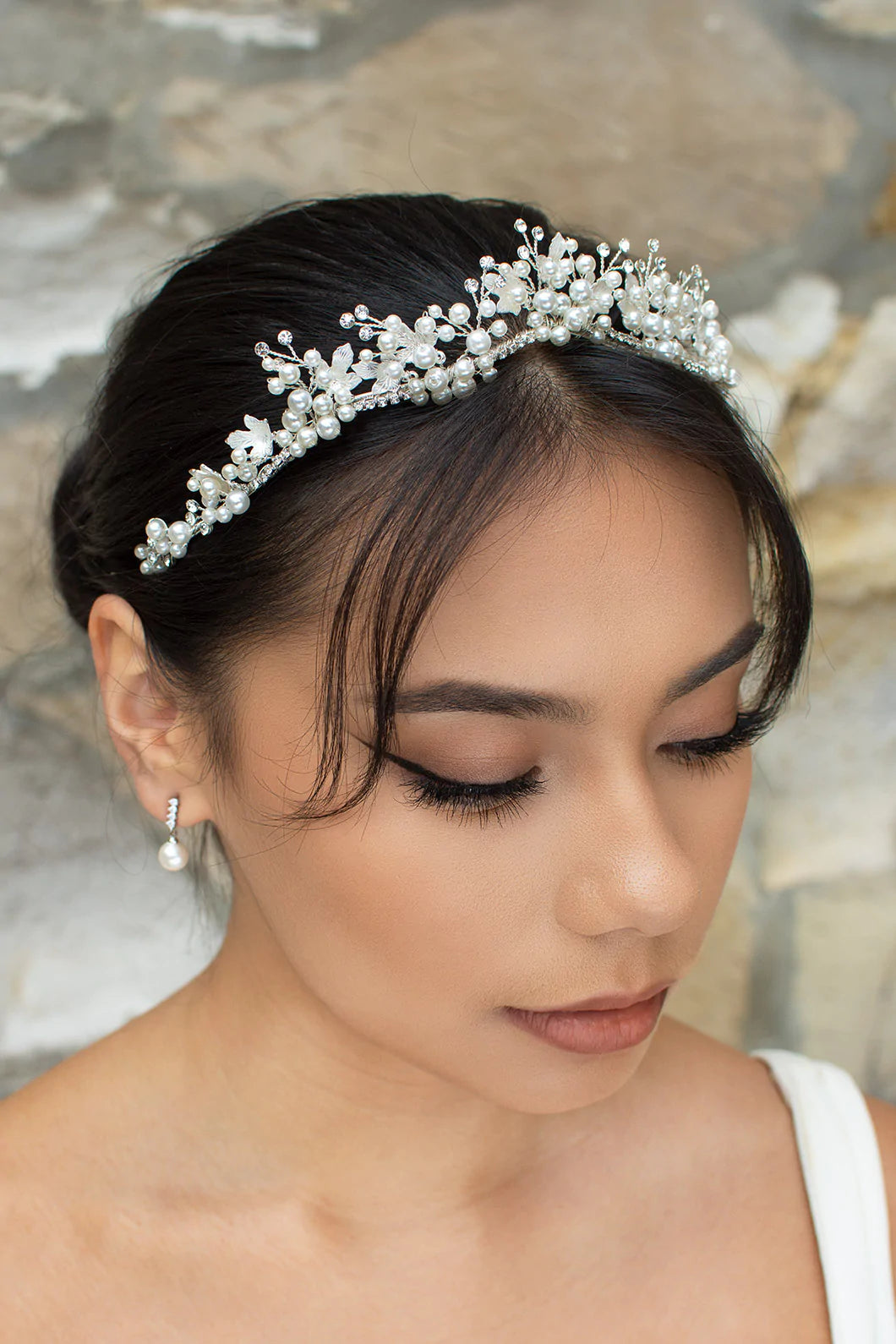 Anita Head Crown - Elegant Floral Hair Vine for Brides, Prom, Weddings & Special Occasions | Boho Wedding Hair Accessories