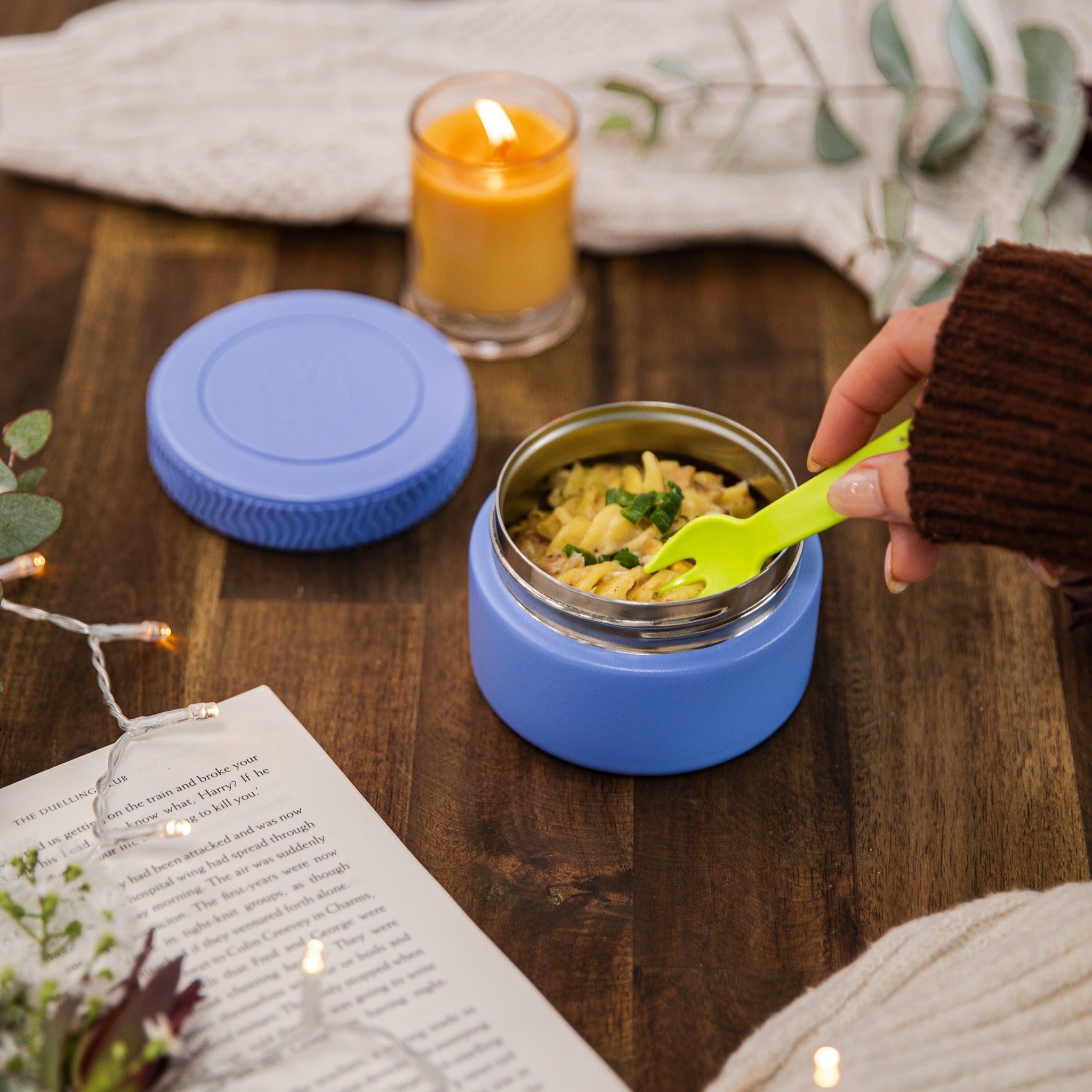 MontiiCo MINI Insulated Food Jar - Leak-Proof & Thermal Stainless Steel Lunch Container for Kids, Adults - Perfect for School, Work, Camping & Outdoor Activities