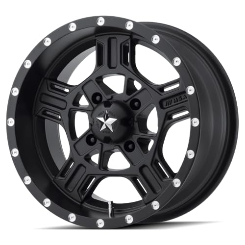 MA21 15X7 4X110 Charcoal 00MM Wheel - M21-05710 - Perfect for Jeep Wrangler & Aftermarket Upgrades