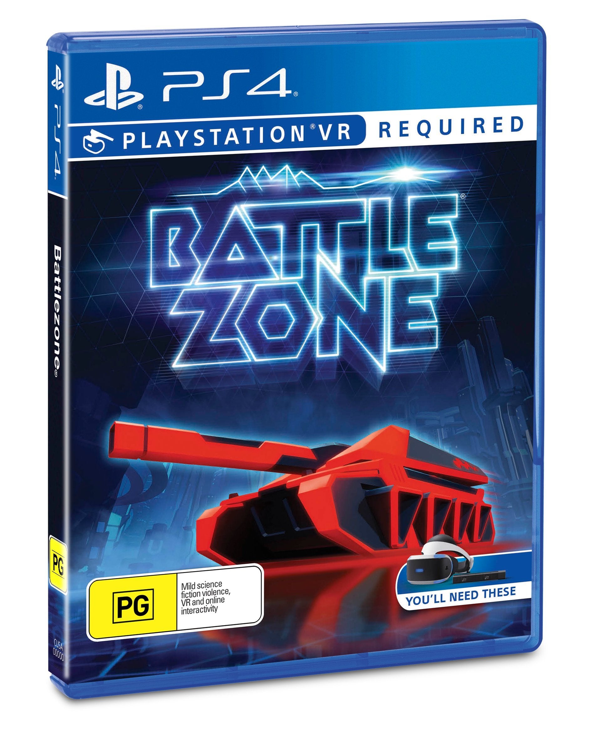 Battlezone PS4 Game - Classic Arcade Tank Combat for PlayStation 4 | Perfect for Multiplayer Battles & Retro Gaming Nights
