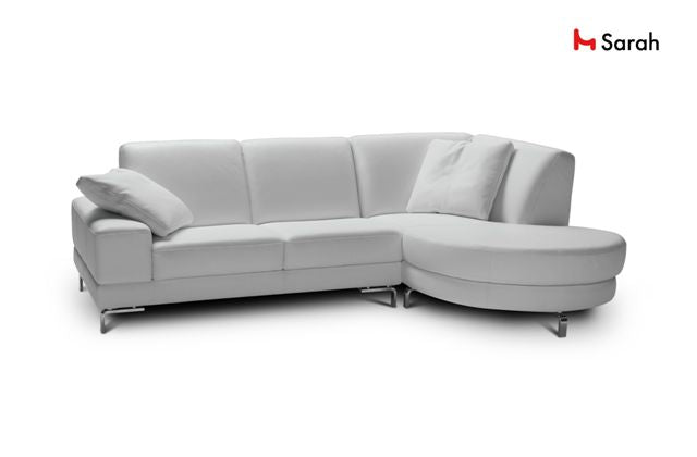 Nicolette Dorian Leather Sectional Sofa - Italy | Premium Italian Leather Living Room Furniture for Modern Home & Office Decor