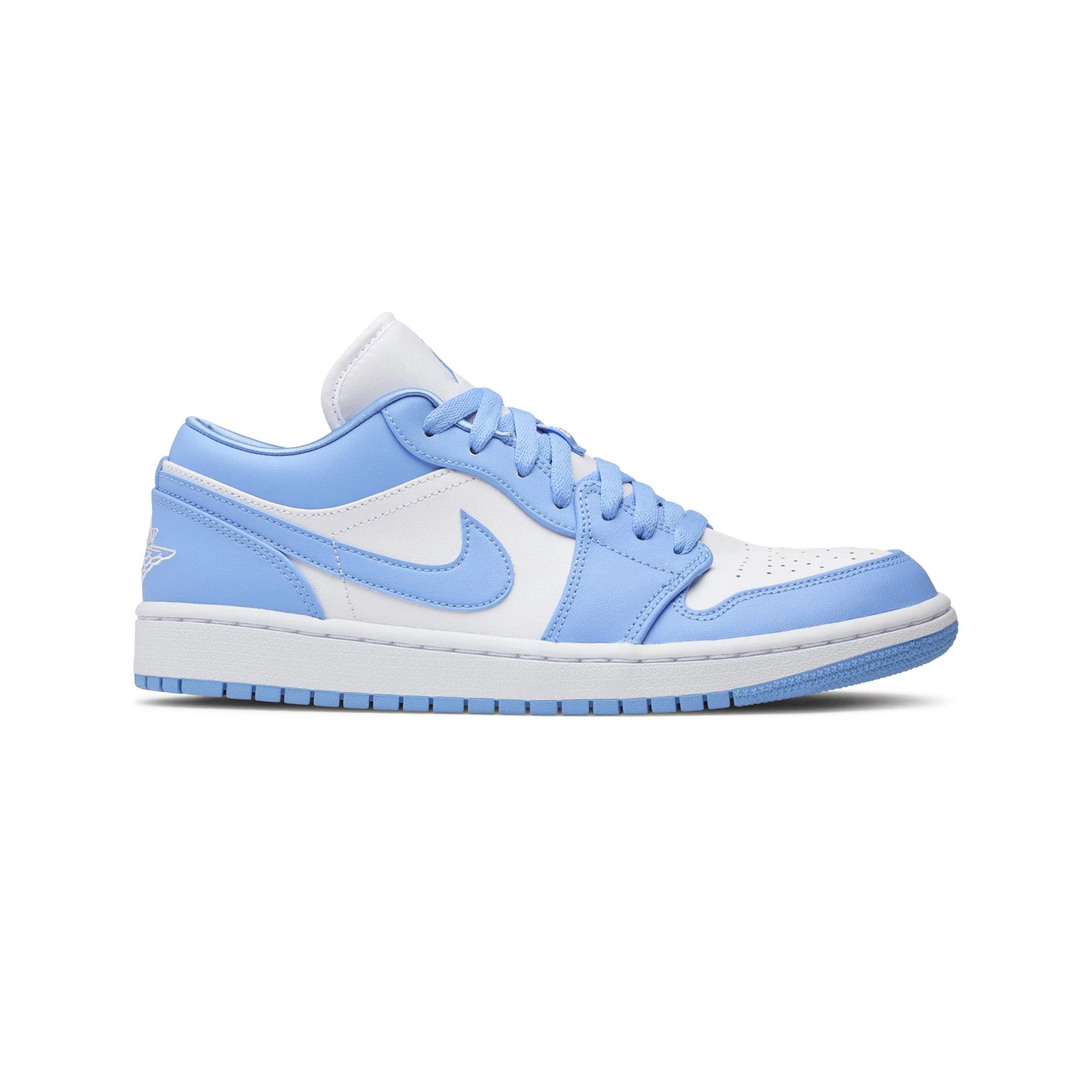 Air Jordan 1 Low 'UNC' Women's Sneakers (2020 Release) - Comfortable Basketball Shoes for Casual Wear & Street Fashion
