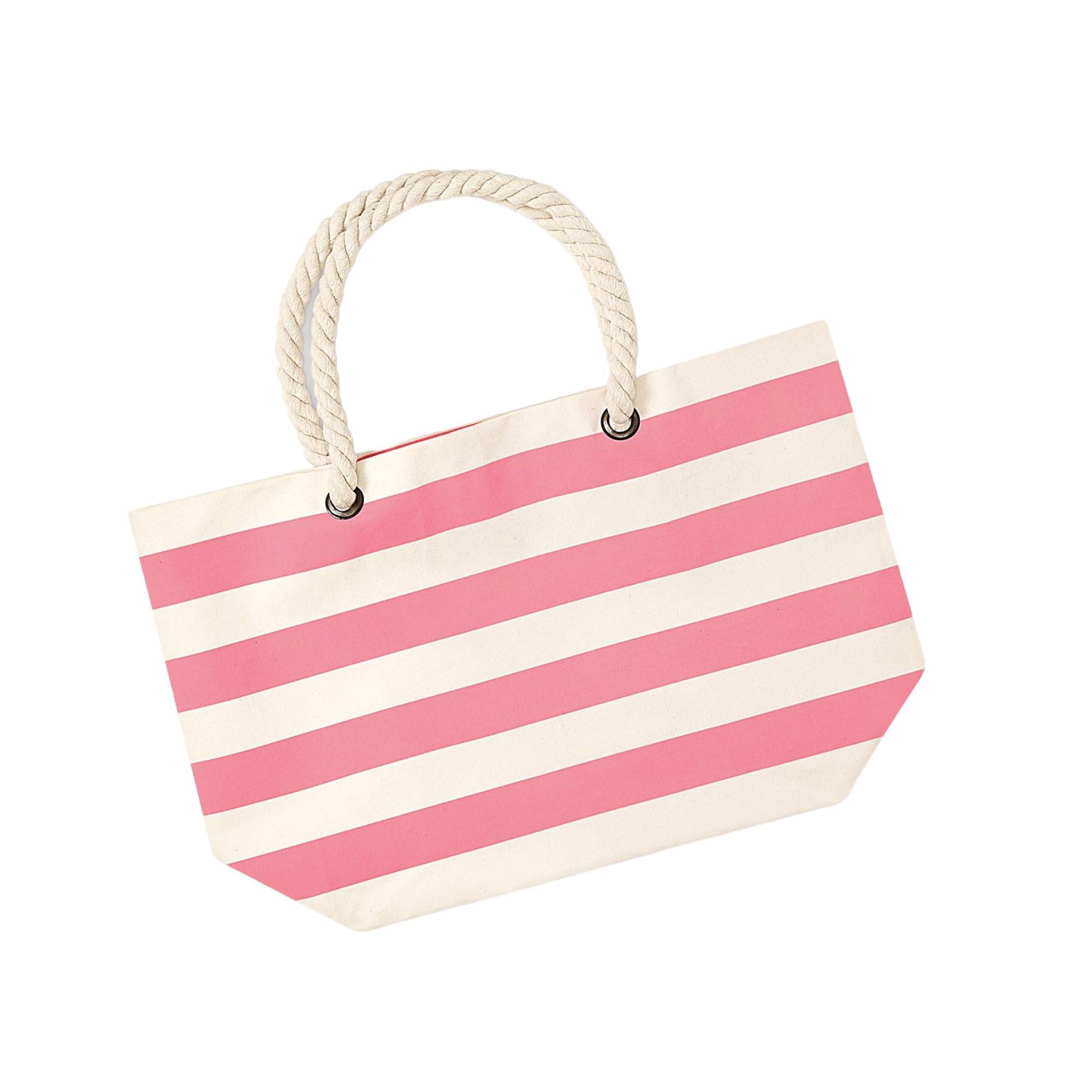 Waterproof Striped Beach Tote Bag for Women - Large Natural & Navy Summer Handbag - Lightweight Travel Bag for Pool, Beach, Vacation & Shopping - Perfect for Beach Trips, Poolside Lounging, Weekend Getaways - Great for Sunbathing, Seaside Walks, Grocery Shopping, Gym Essentials & Daily Use - Ideal for Summer Travel, Picnics, Work Commute and Yoga Class