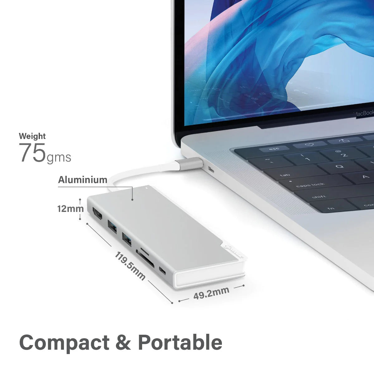 UNI USB C Dock with Power Delivery - Ultra Series | 4K HDMI, Ethernet, USB Ports for MacBook Pro, Dell XPS, HP Laptop | Home Office & Gaming Setup