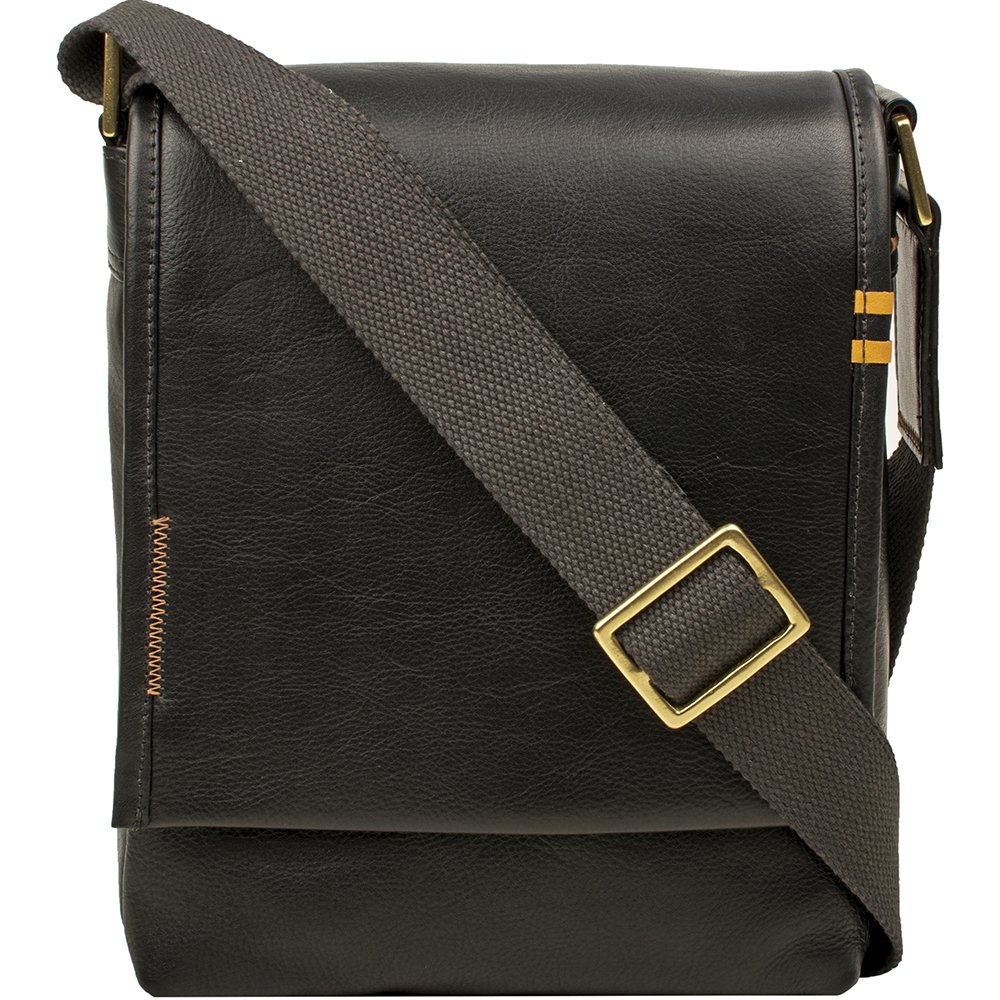 Hidesign Seattle Genuine Leather Crossbody Bag for Men & Women - Stylish & Durable Unisex Shoulder Purse for Travel, Work & Everyday Use