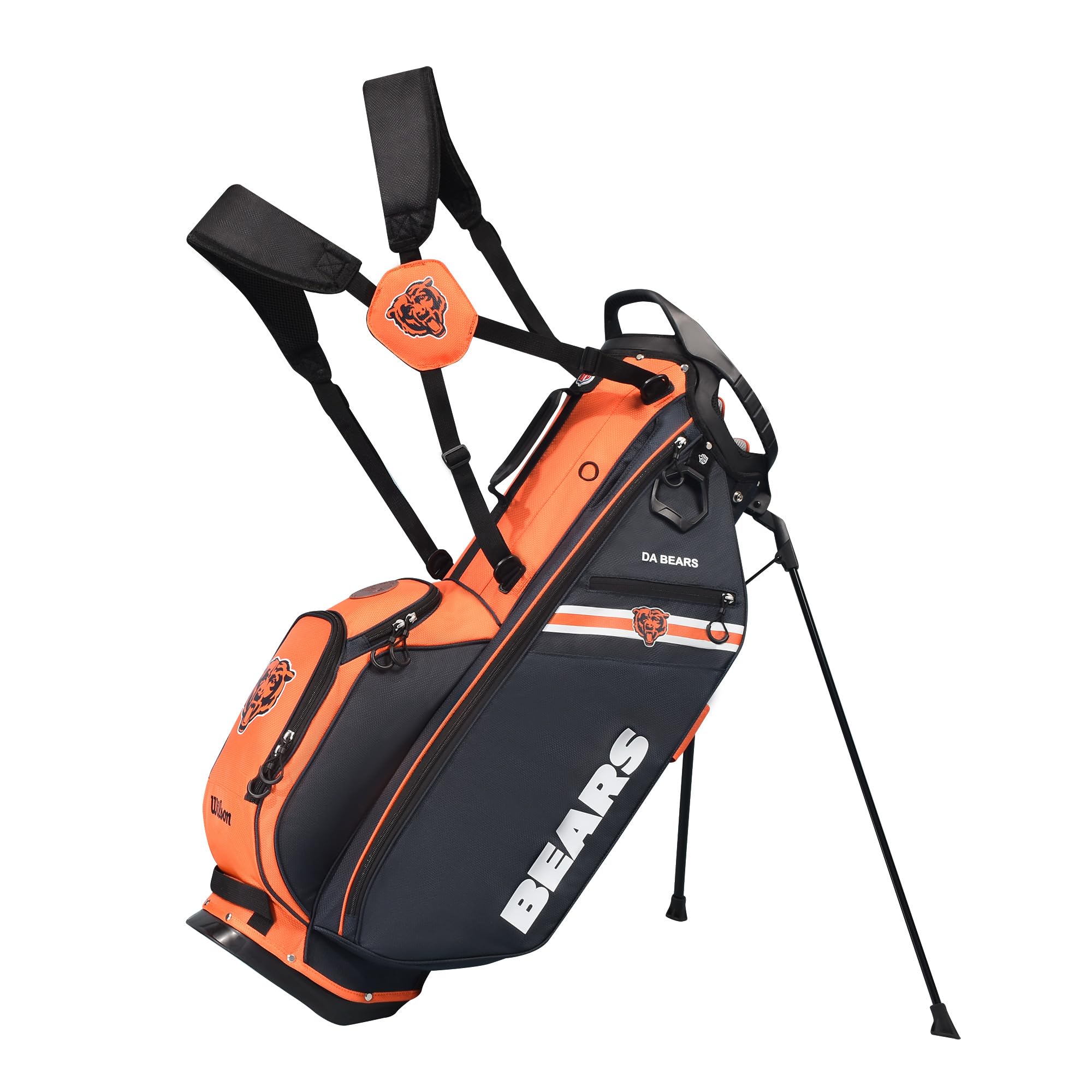 Wilson NFL Official Licensed Golf Bag - Durable & Lightweight for Men & Women | Perfect for Tournaments, Driving Range & Travel