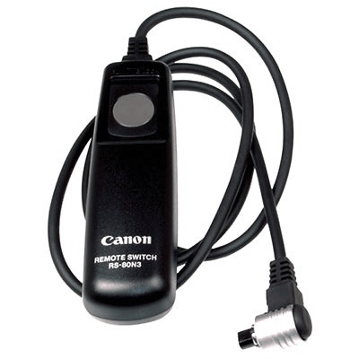Canon RS-80N3 Remote Switch for DSLR Cameras - Perfect for Time-Lapse, Long Exposure & Group Photos