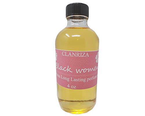 BLACK WOMEN Fragrance Body Oil - Our Interpretation Scented Perfume Oil by CLANRIZA (4oz) for Moisturizing & Aromatherapy | Perfect for Daily Use, Date Nights & Self-Care Rituals