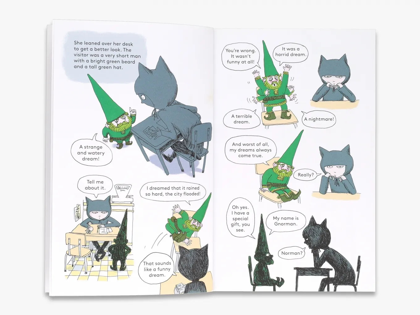 Miss Cat: The Gnome's Nightmare - Cute Halloween Gnome Decor for Home, Garden & Party Scenes | Perfect Spooky Gift Idea
