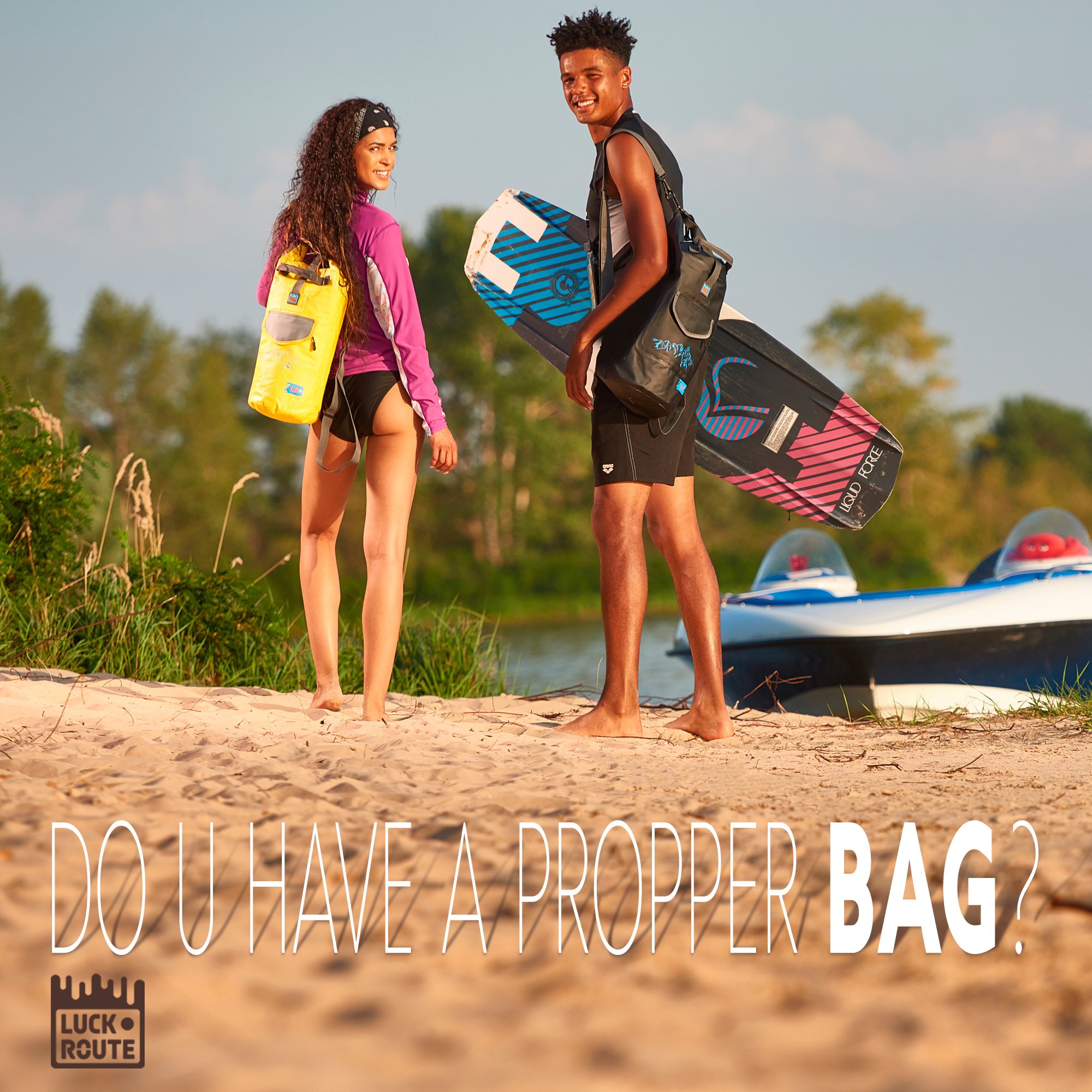 Waterproof Dry Bag 10L - Yellow Kayaking Dry Sack for Boating, Swimming & Outdoor Activities - Floating Waterproof Backpack for Camping, Hiking & Water Sports