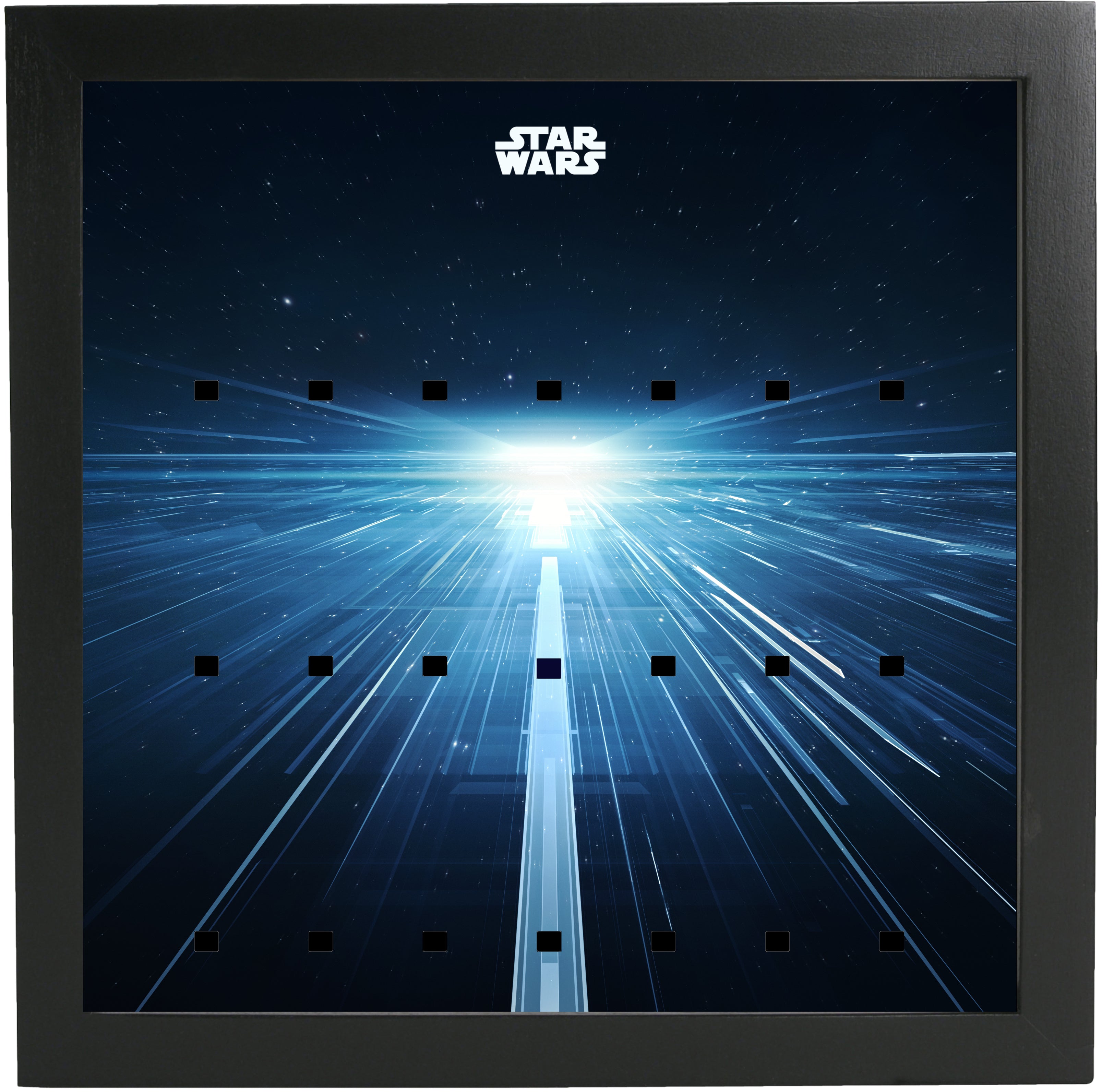 Galaxy Themed Display Frame for Lego® Star Wars Minifigures - Perfect for Collectors & Home Decor