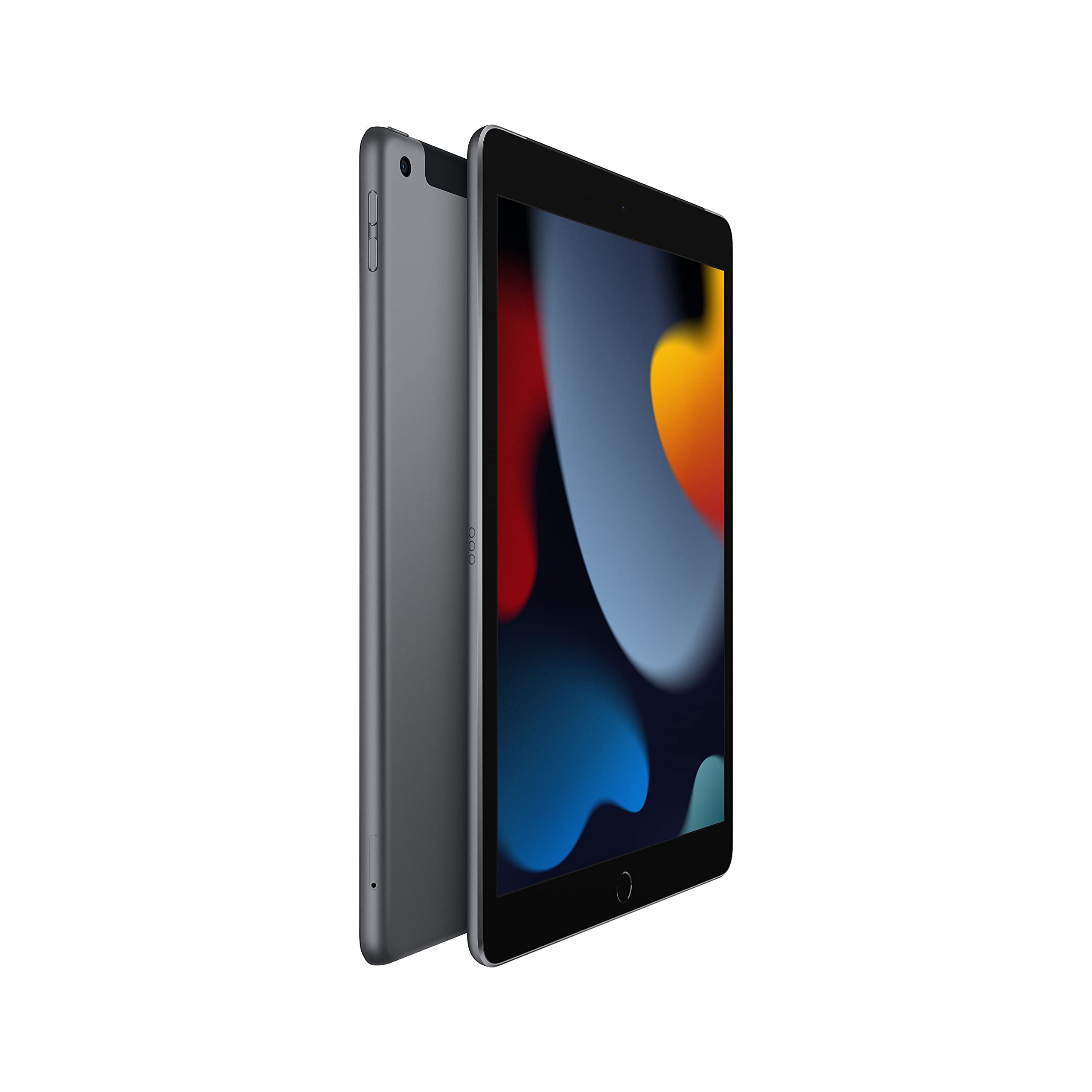 2021 Apple iPad 10.2-inch Wi-Fi + Cellular 256GB Space Gray (Renewed) - Premium Refurbished Tablet for Work, Study & Entertainment