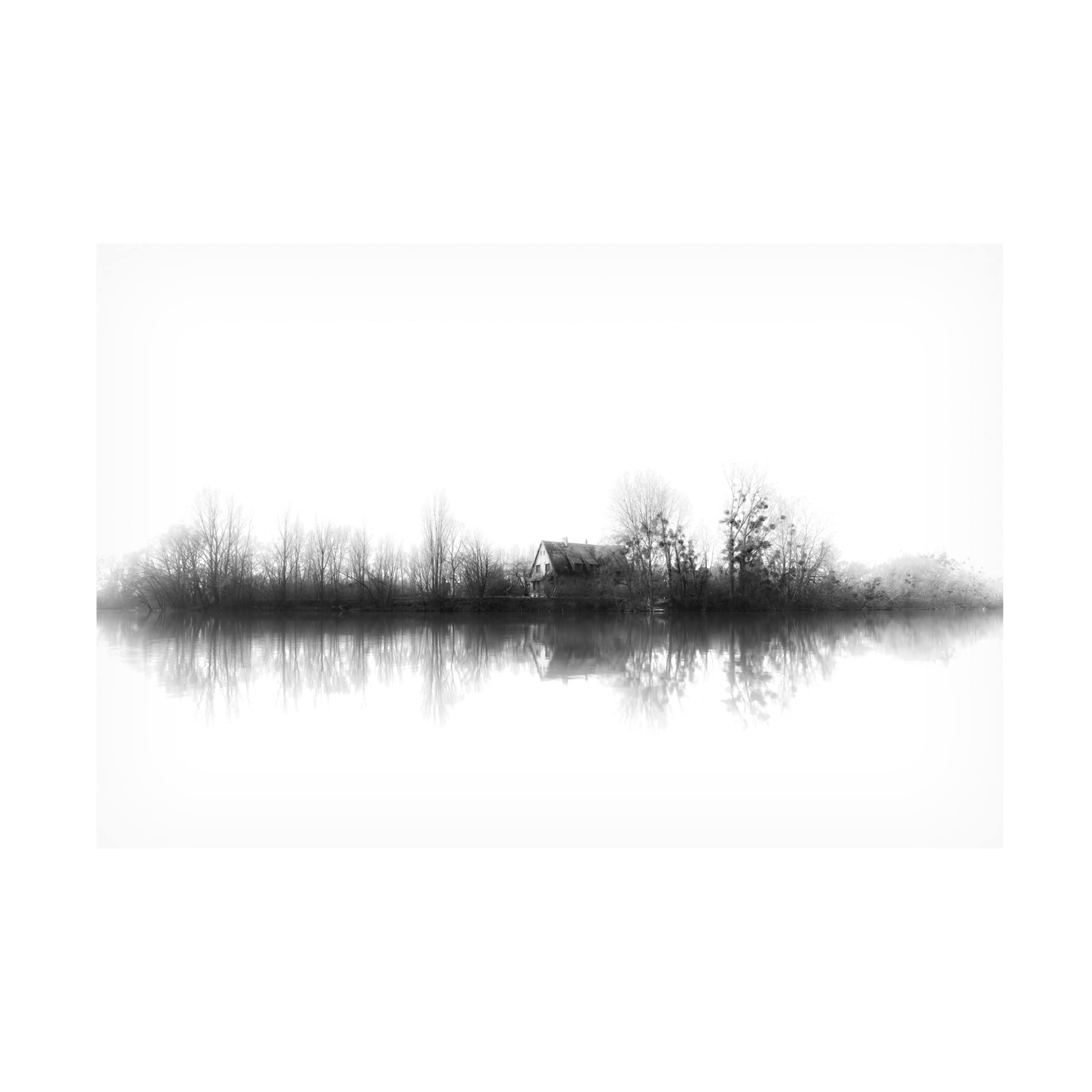 Boris Hristov 'Silence' Canvas Wall Art Print - Modern Abstract Painting for Living Room, Bedroom & Office Decor | Trademark Fine Art Collection