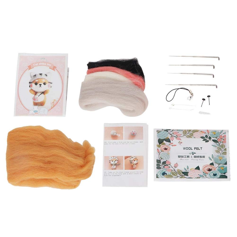 Yencoly Needle Felting Kit - Premium Wool Felting Supplies for Beginners & Adults - Lightweight DIY Craft Tools for Kids & Artists - Perfect for Home Decor, Gift Making & Stress Relief Projects